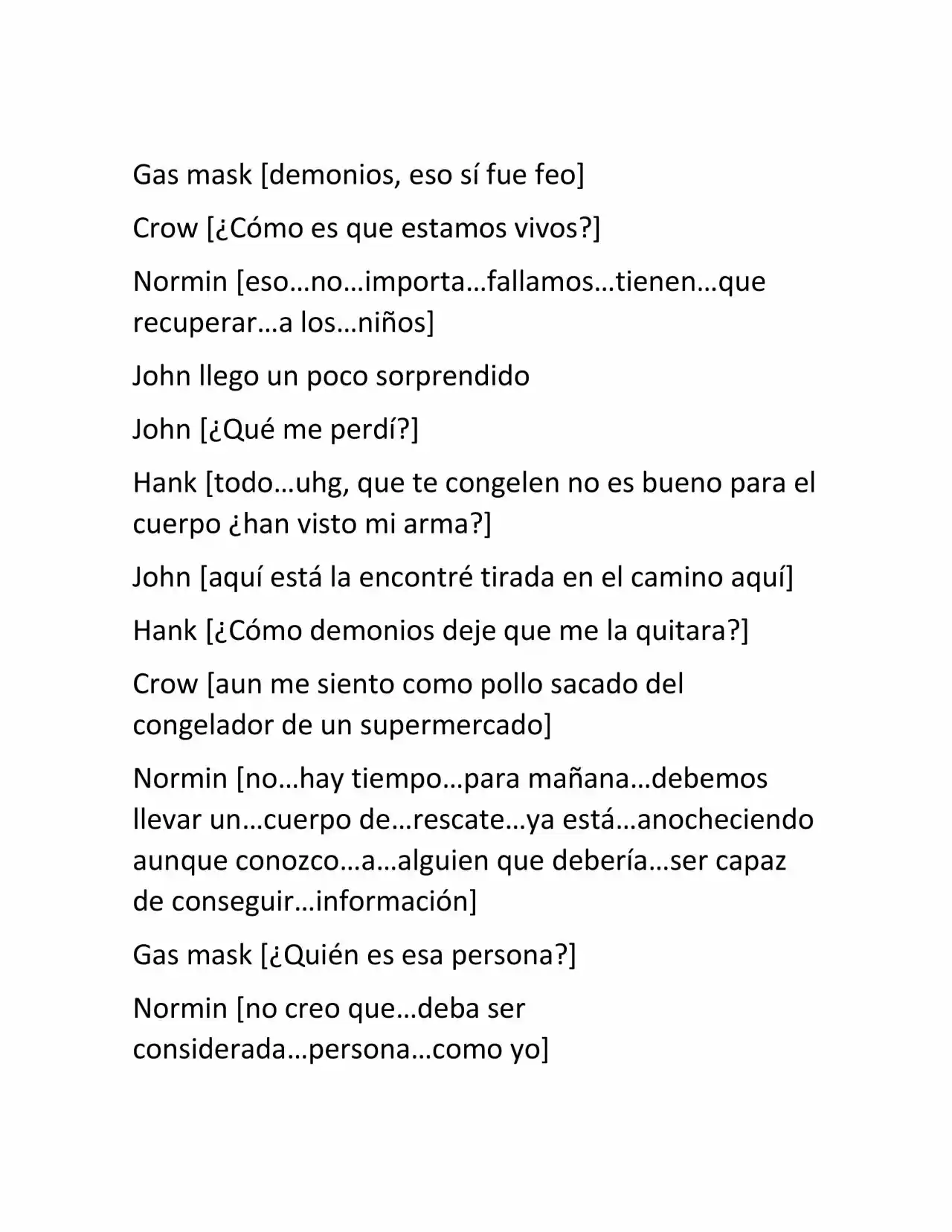Gas Mask (Novela) - Capítulo 11 - Página 6 - LectorTMOo