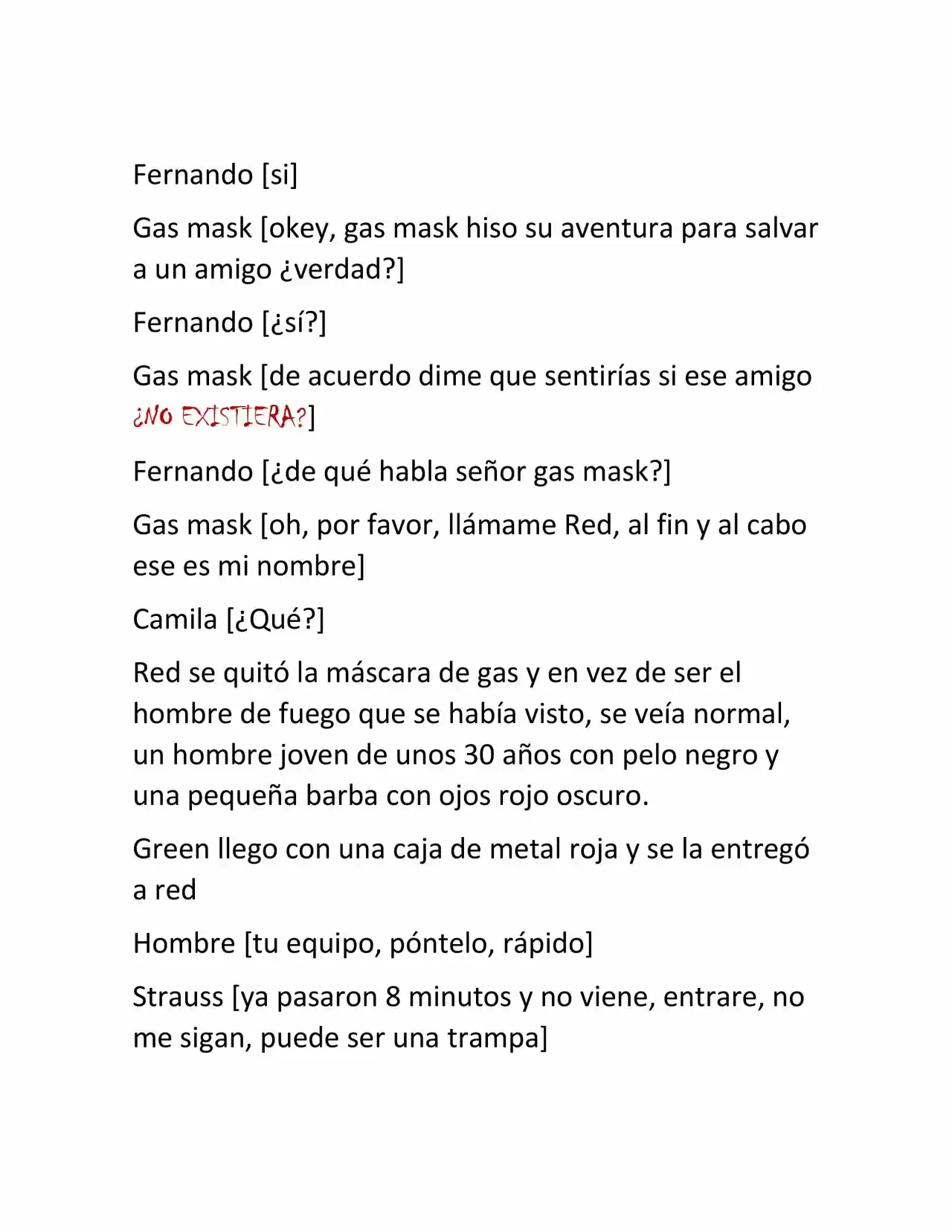 Gas Mask (Novela) - Capítulo 15 - Página 6 - LectorTMOo