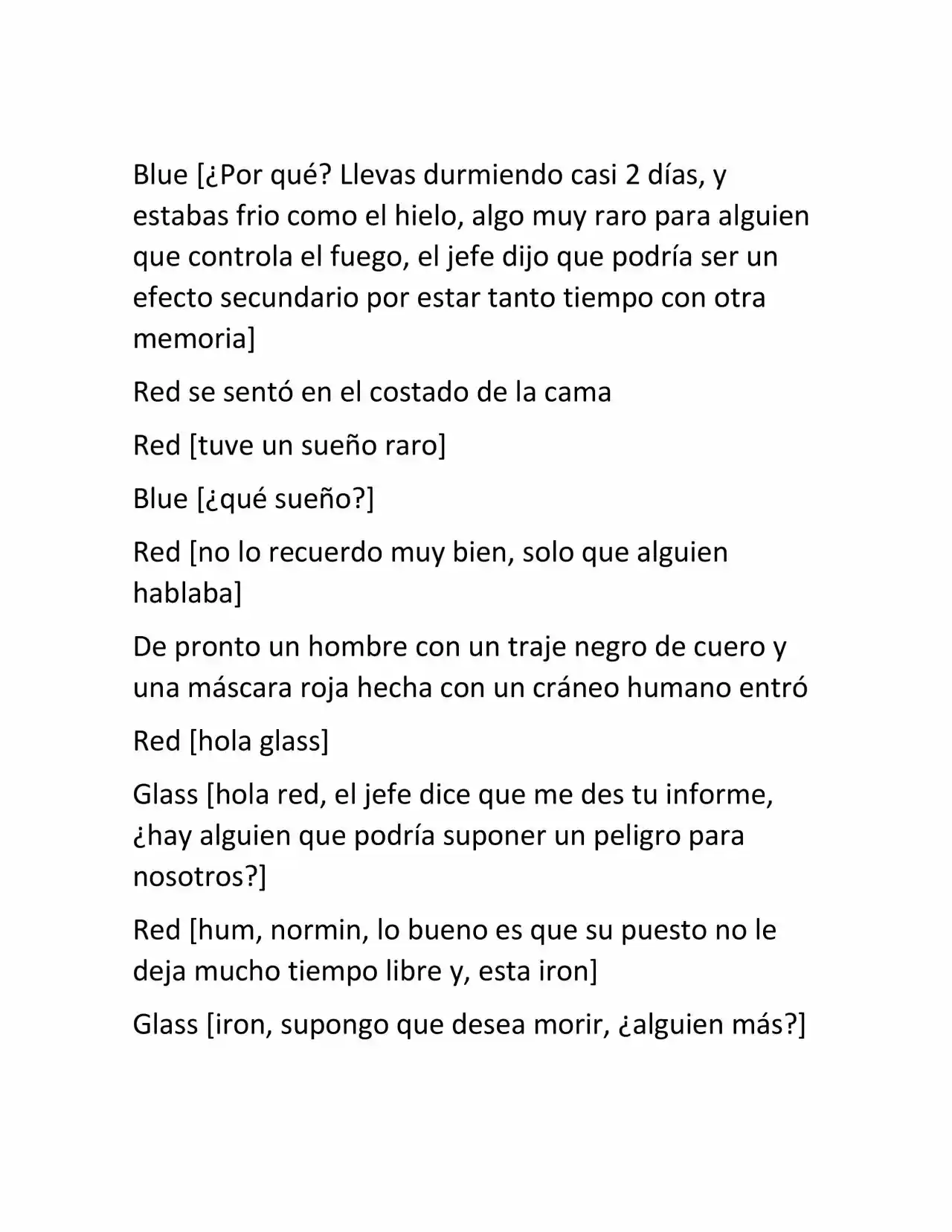 Gas Mask (Novela) - Capítulo 16 - Página 16 - LectorTMOo