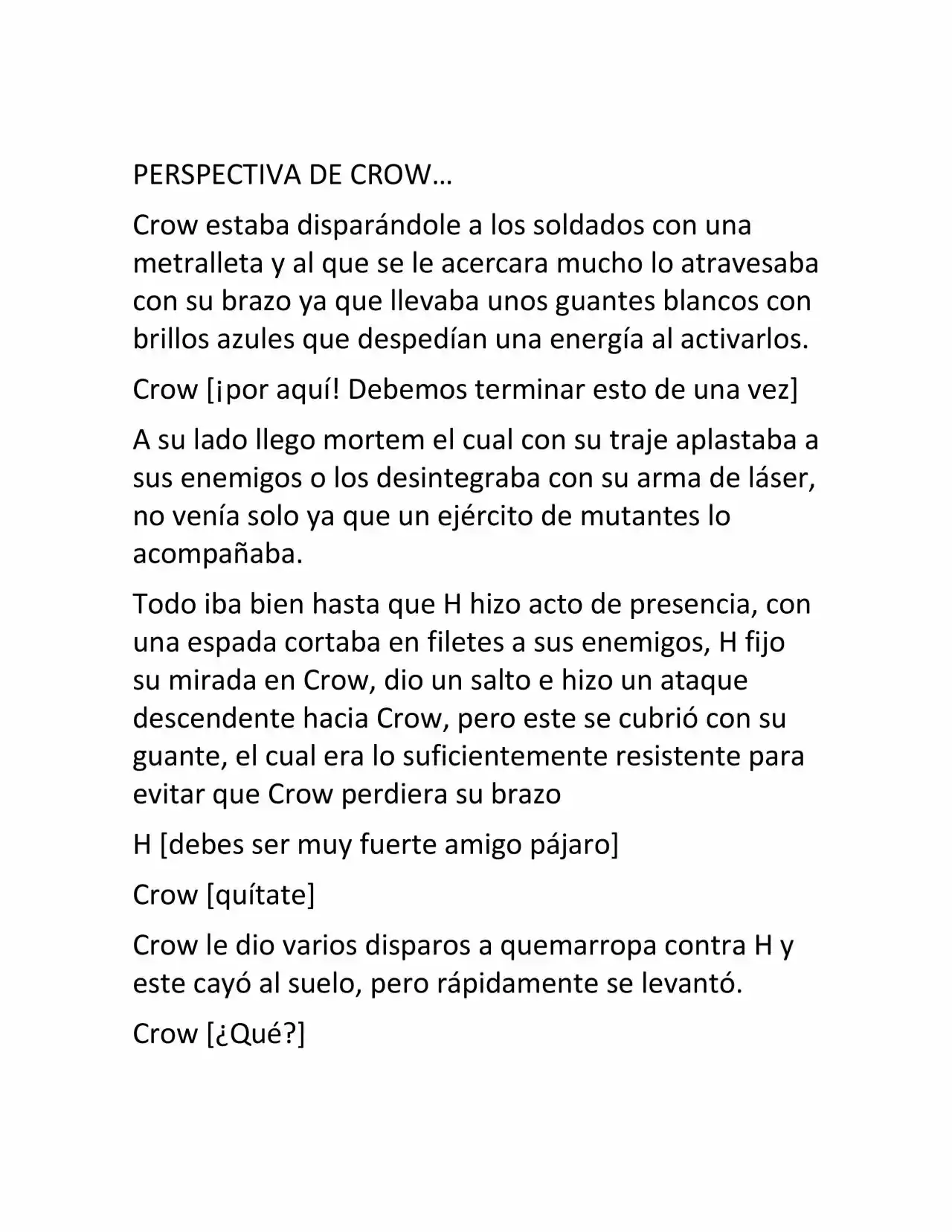 Gas Mask (Novela) - Capítulo 17 - Página 17 - LectorTMOo