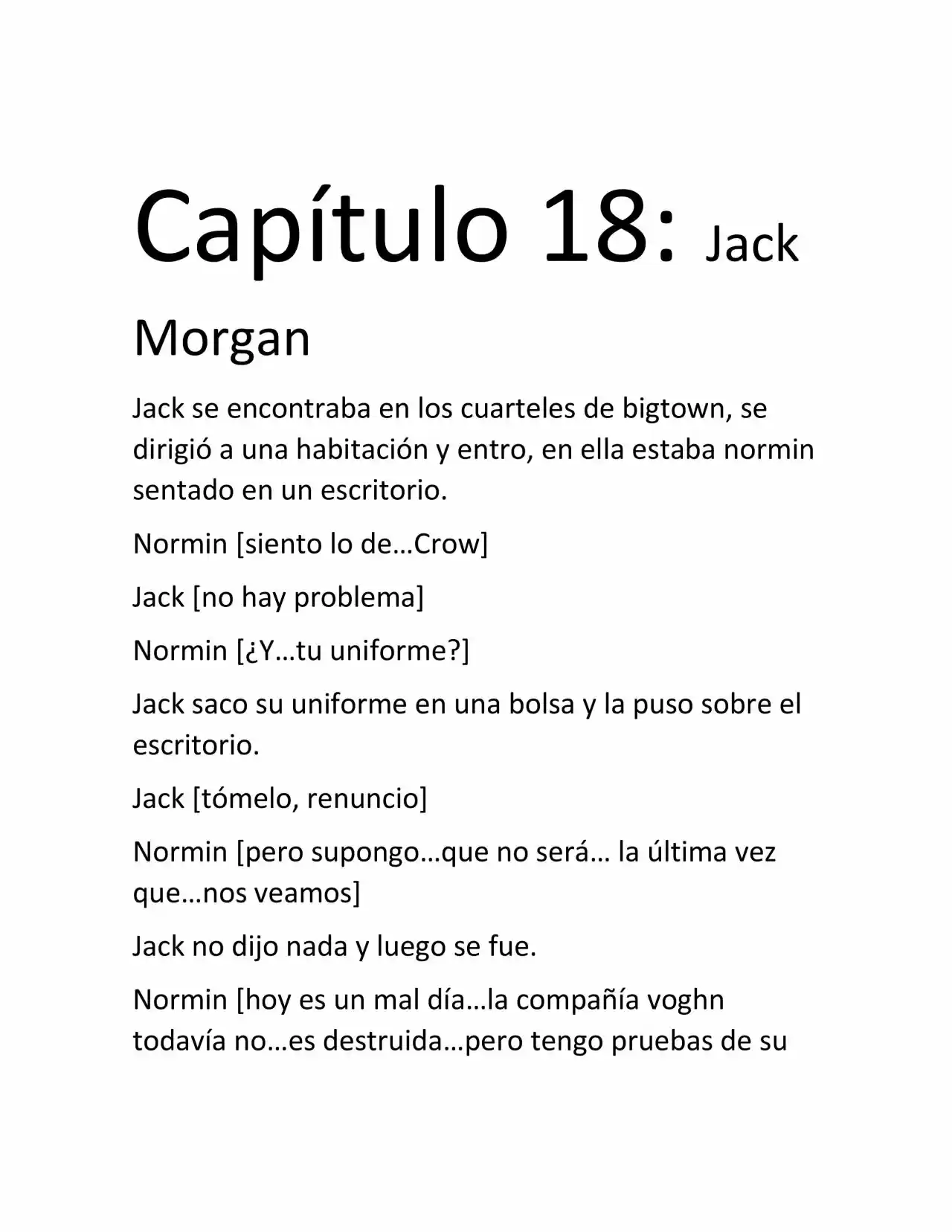 Gas Mask (Novela) - Capítulo 18 - Página 1 - LectorTMOo