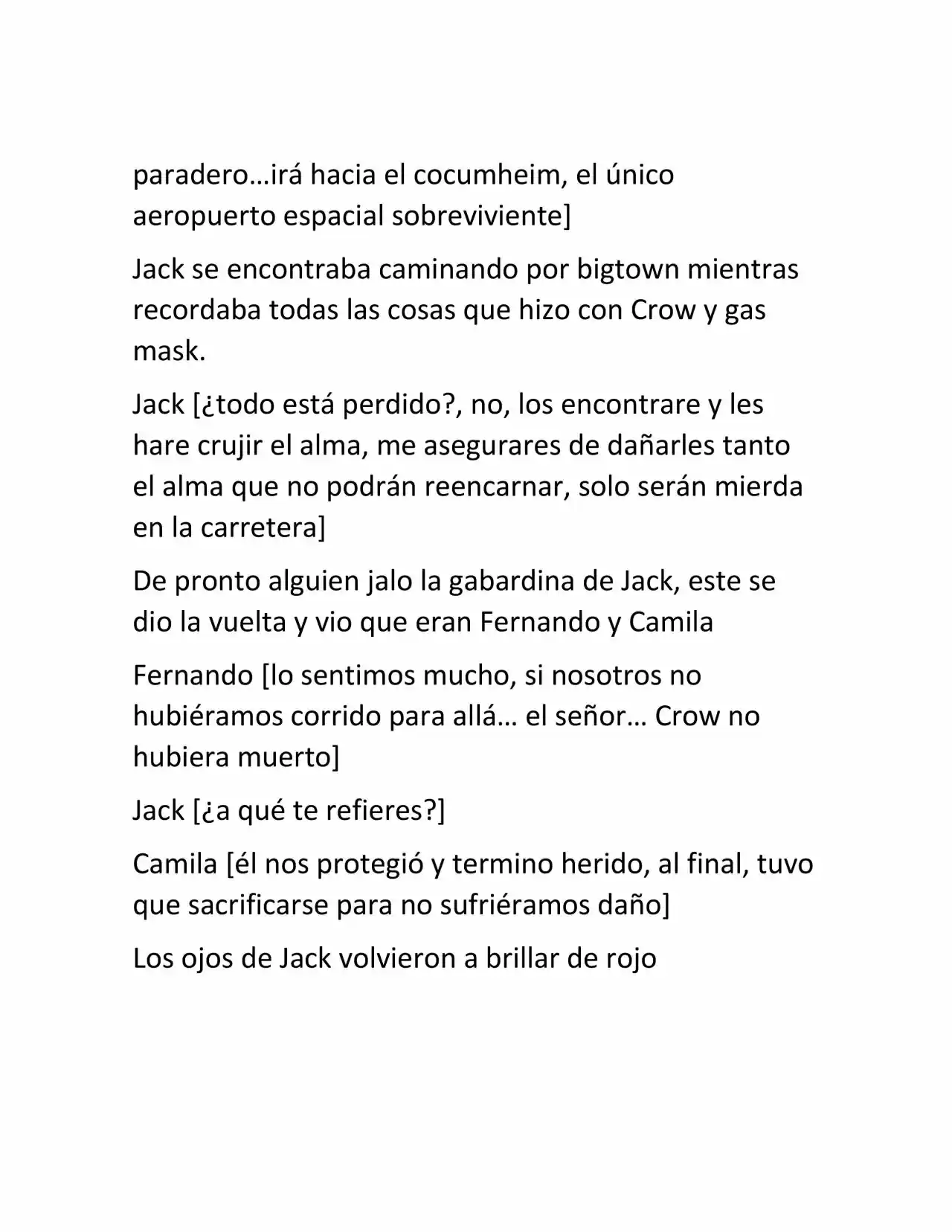 Gas Mask (Novela) - Capítulo 18 - Página 2 - LectorTMOo