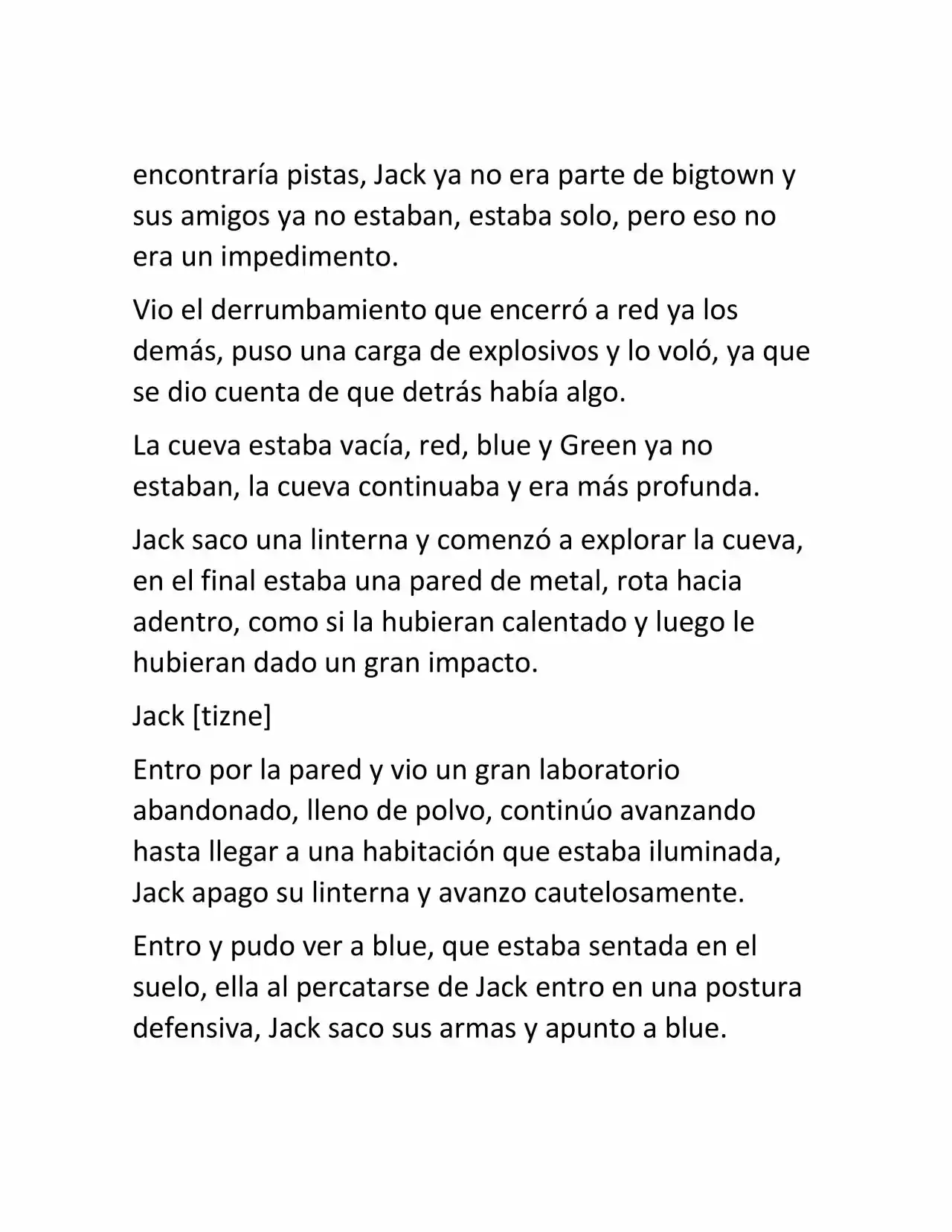 Gas Mask (Novela) - Capítulo 18 - Página 4 - LectorTMOo