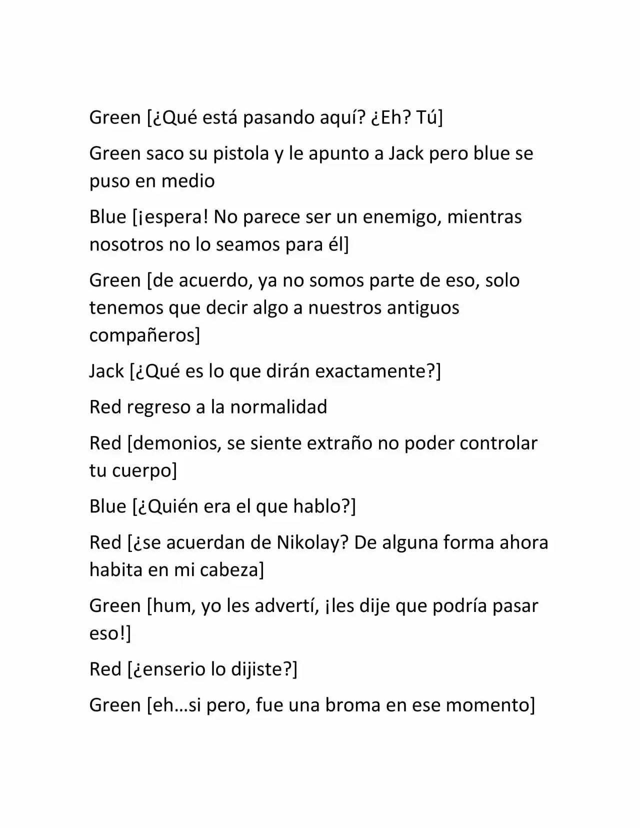 Gas Mask (Novela) - Capítulo 18 - Página 8 - LectorTMOo
