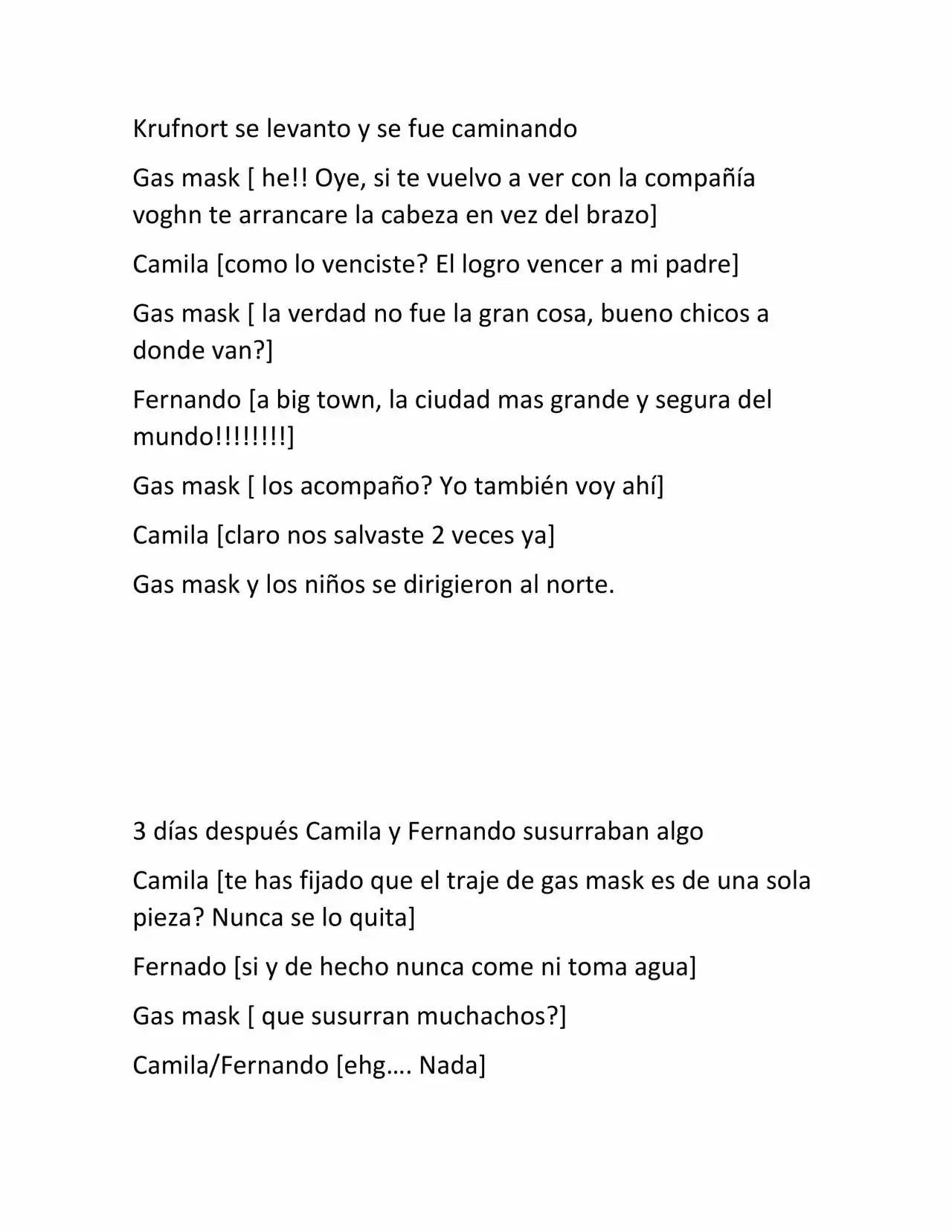 Gas Mask (Novela) - Capítulo 2 - Página 3 - LectorTMOo