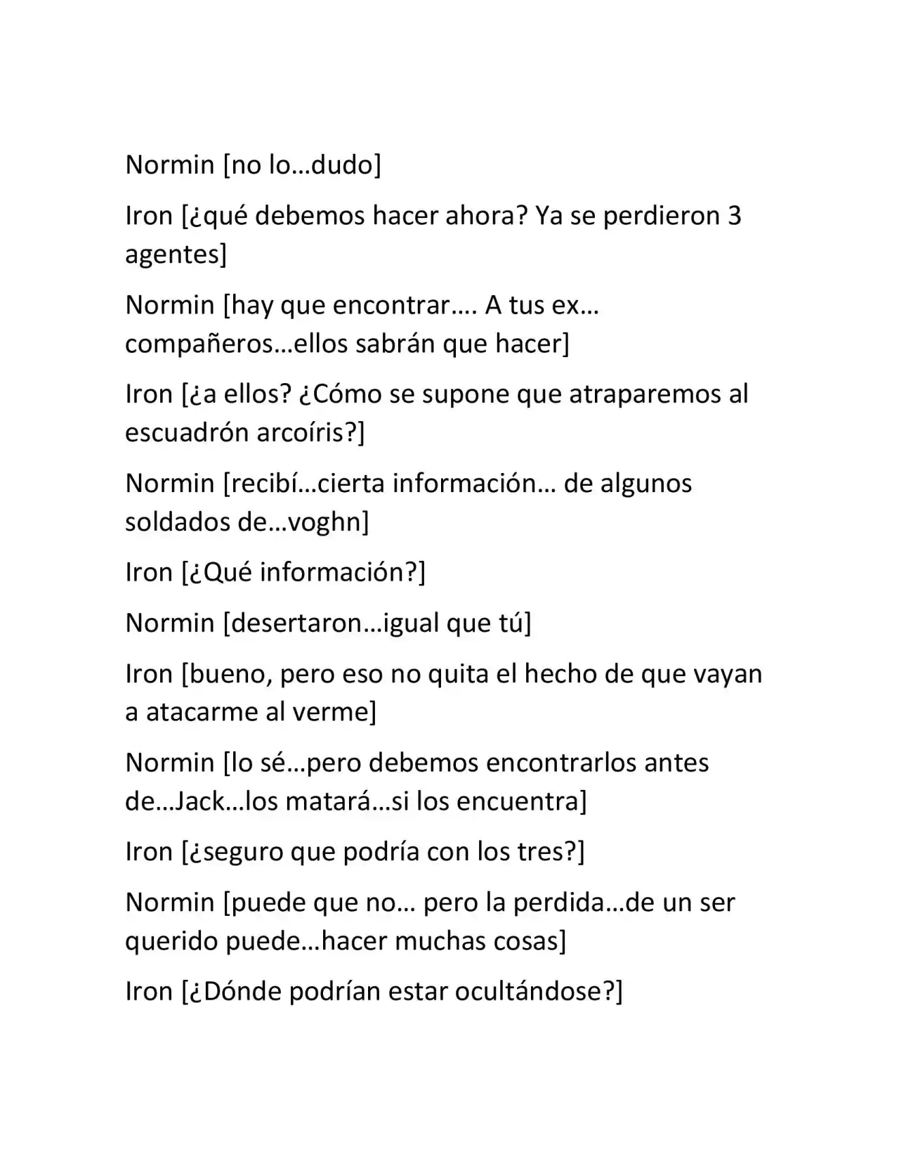 Gas Mask (Novela) - Capítulo 20 - Página 3 - LectorTMOo