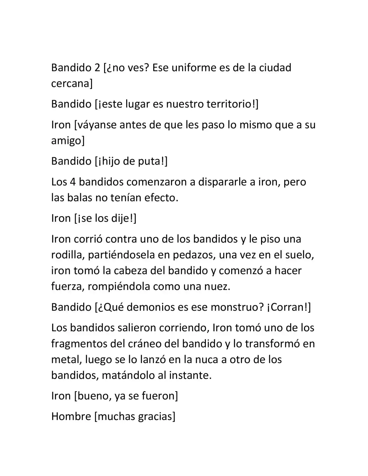 Gas Mask (Novela) - Capítulo 20 - Página 6 - LectorTMOo
