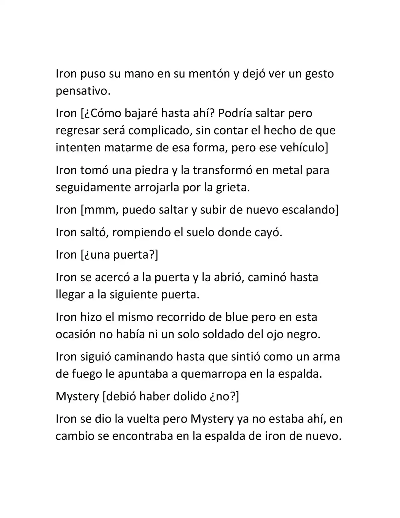 Gas Mask (Novela) - Capítulo 20 - Página 8 - LectorTMOo