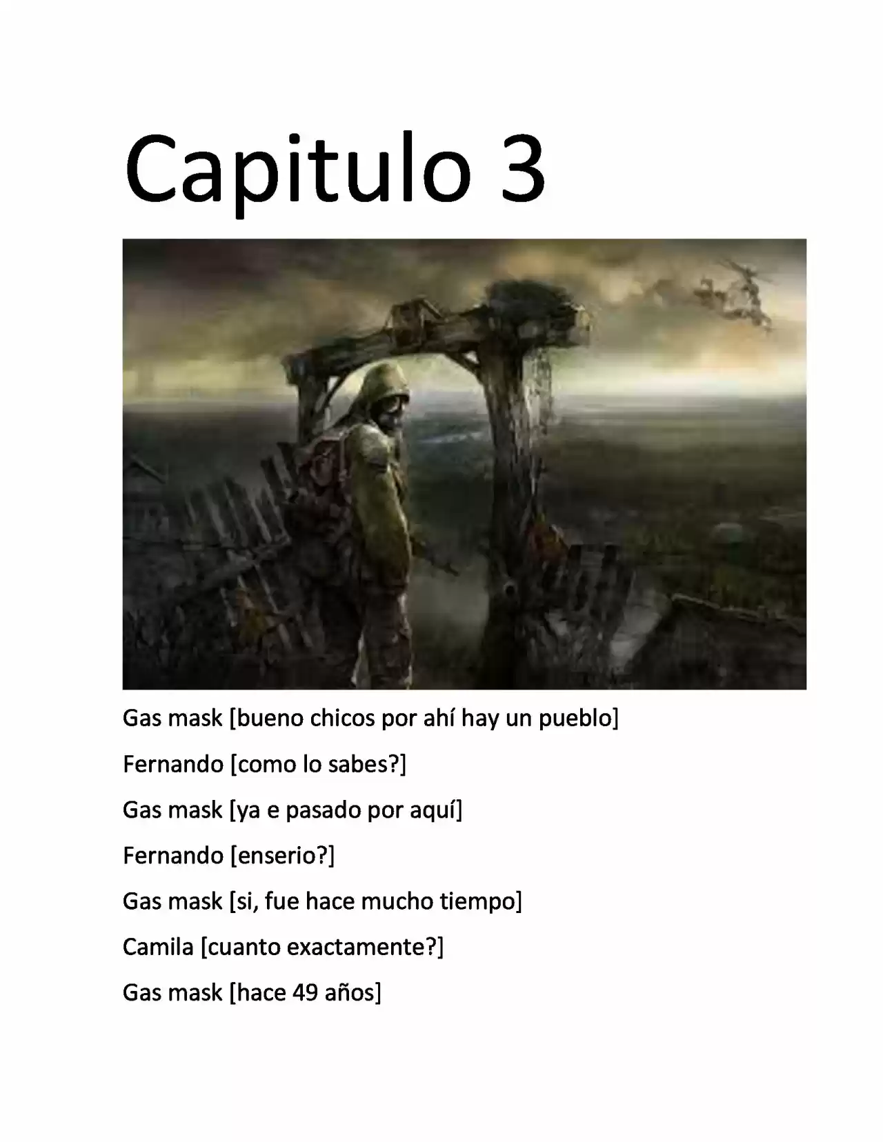 Gas Mask (Novela) - Capítulo 3 - Página 1 - LectorTMOo