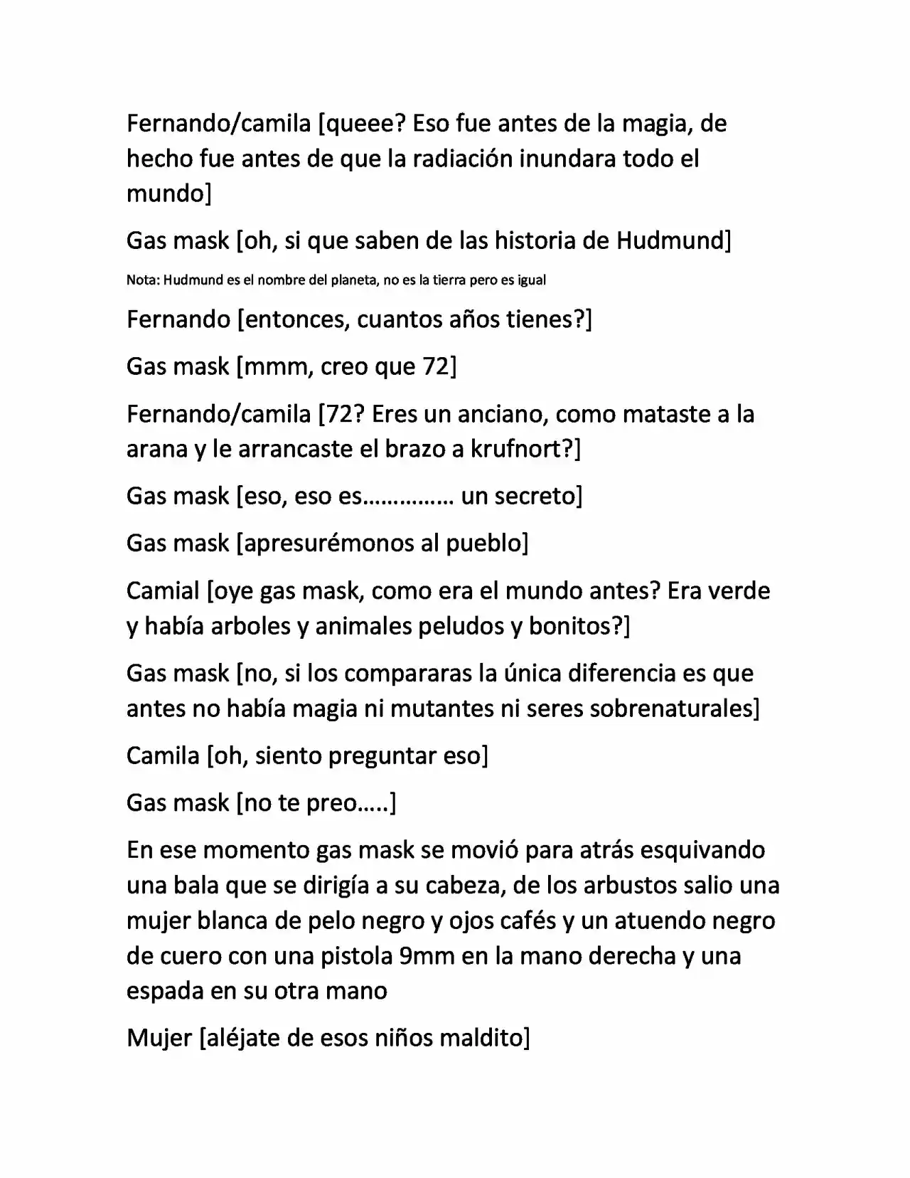 Gas Mask (Novela) - Capítulo 3 - Página 2 - LectorTMOo