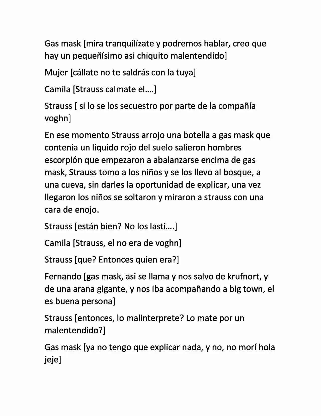 Gas Mask (Novela) - Capítulo 3 - Página 3 - LectorTMOo