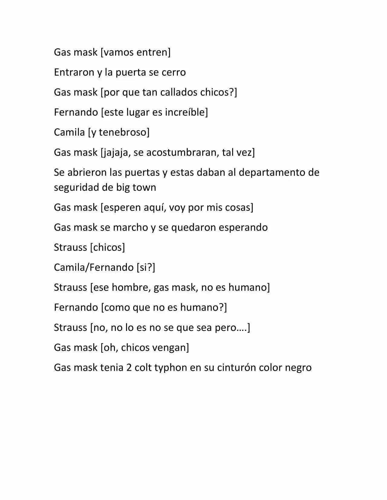 Gas Mask (Novela) - Capítulo 5 - Página 2 - LectorTMOo