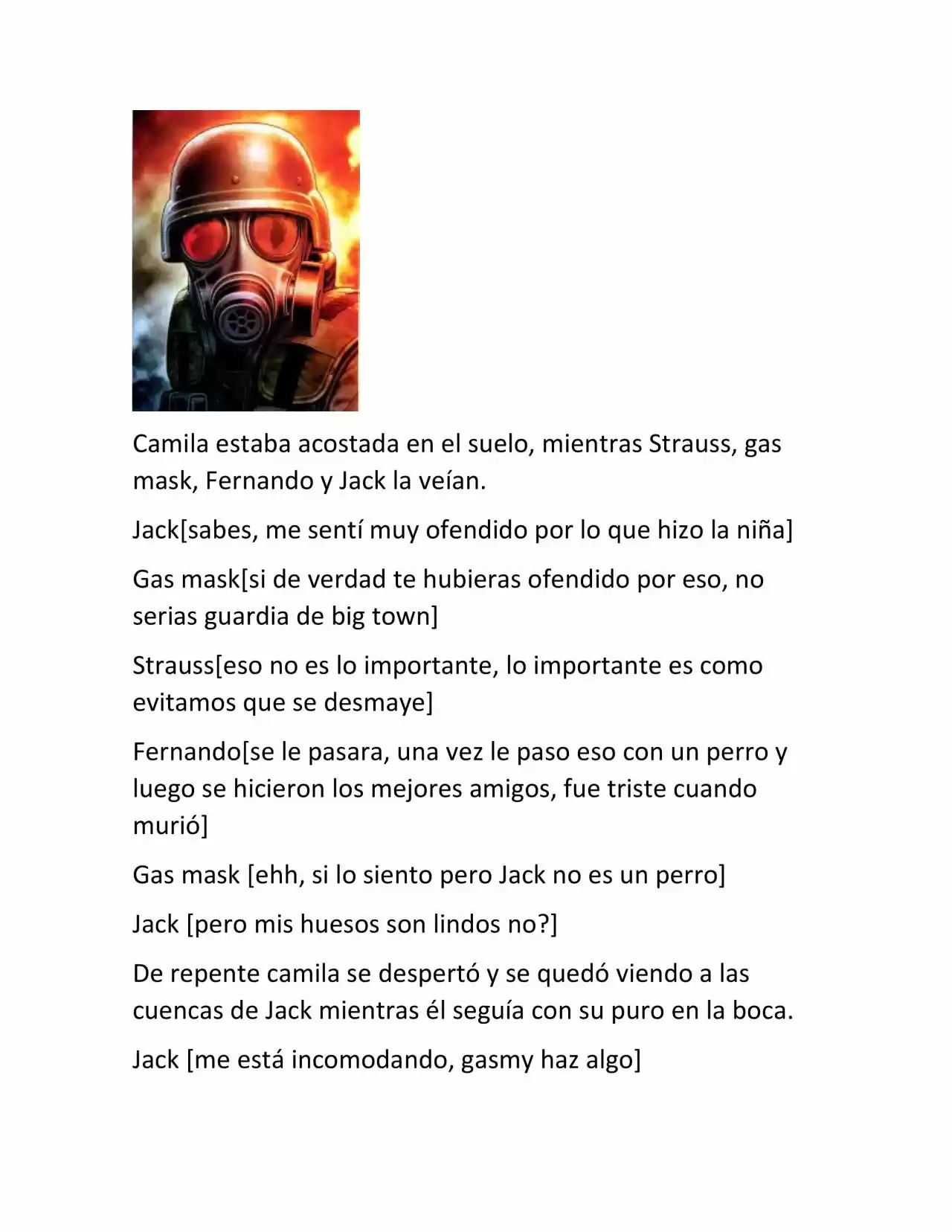 Gas Mask (Novela) - Capítulo 6 - Página 1 - LectorTMOo