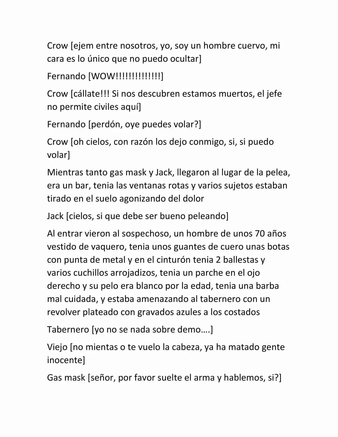 Gas Mask (Novela) - Capítulo 6 - Página 3 - LectorTMOo