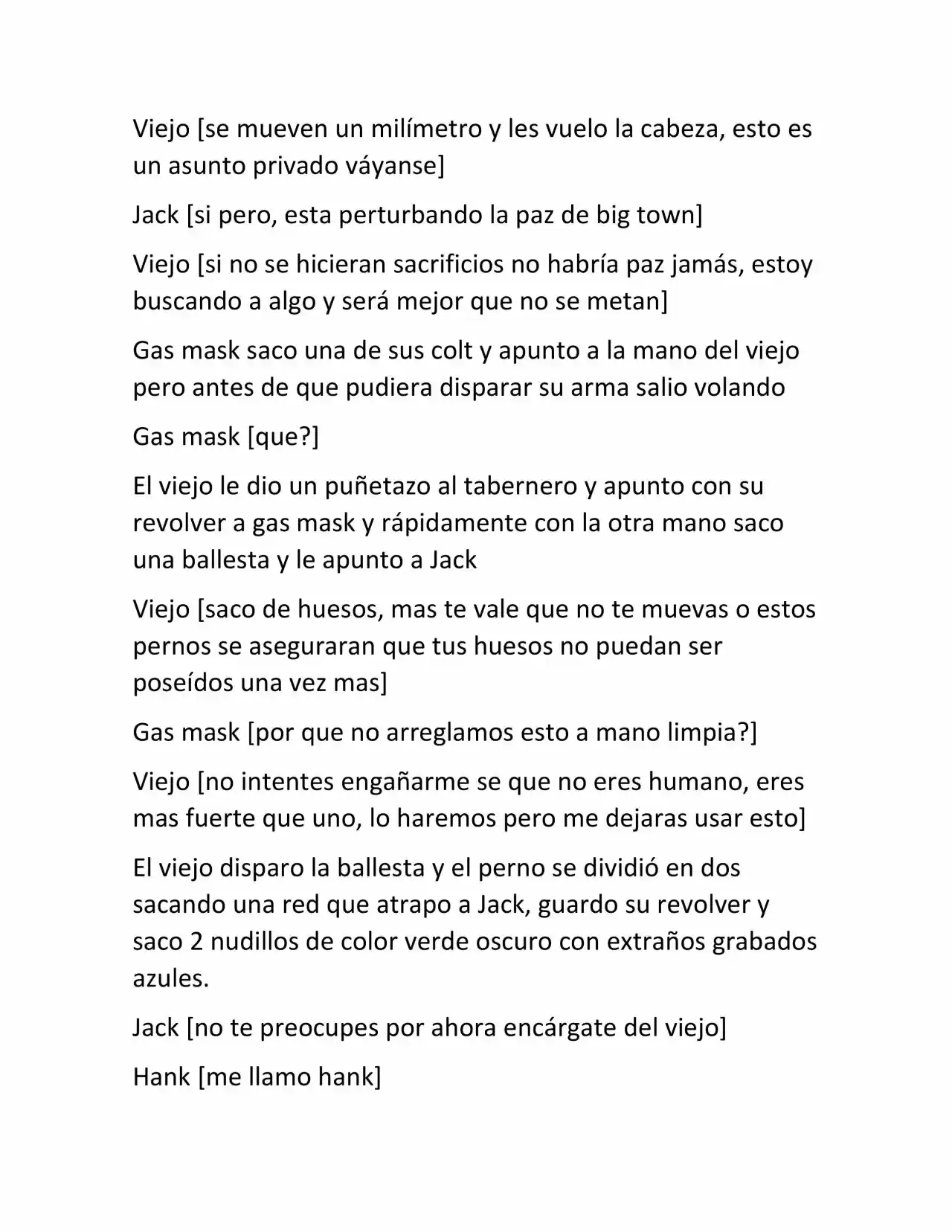 Gas Mask (Novela) - Capítulo 6 - Página 4 - LectorTMOo
