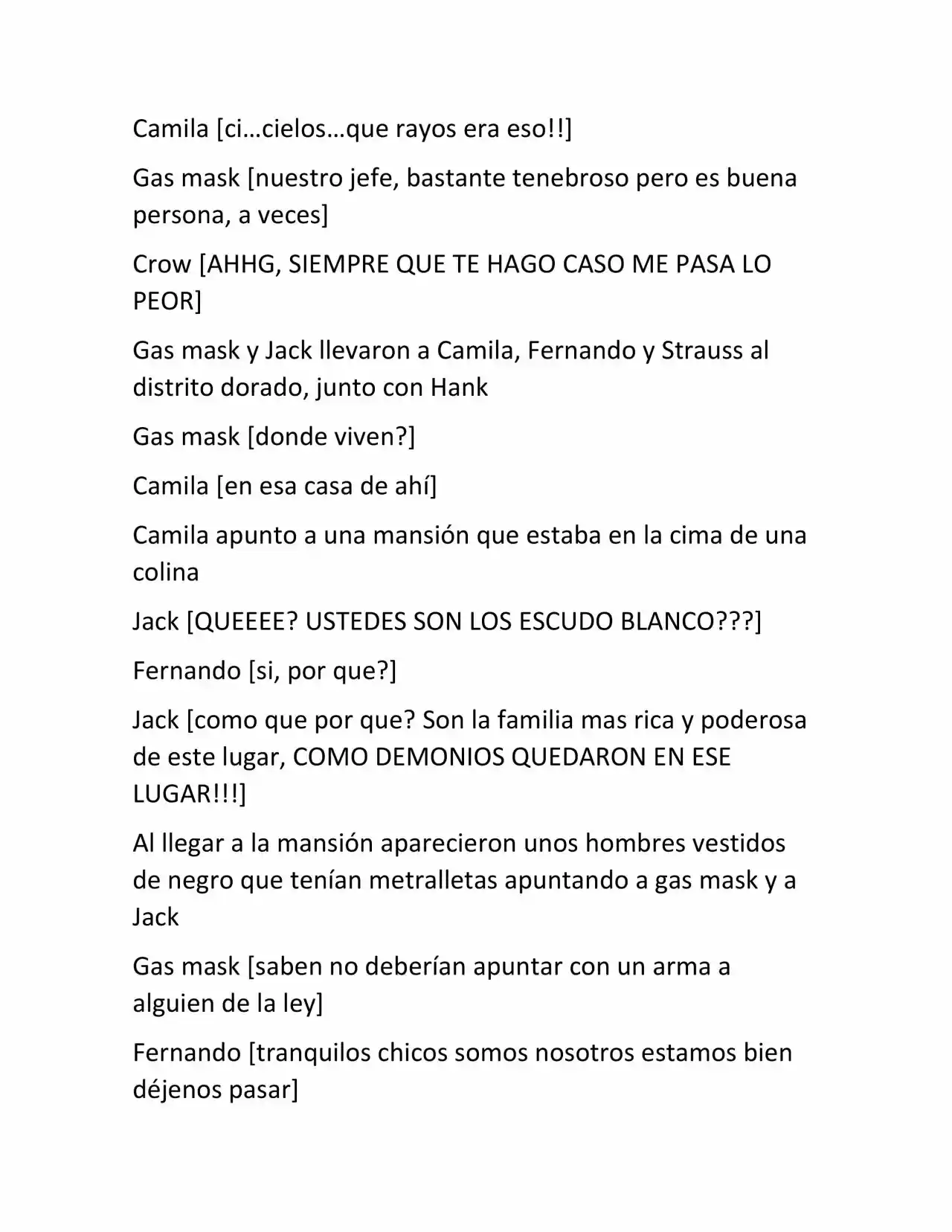 Gas Mask (Novela) - Capítulo 7 - Página 3 - LectorTMOo