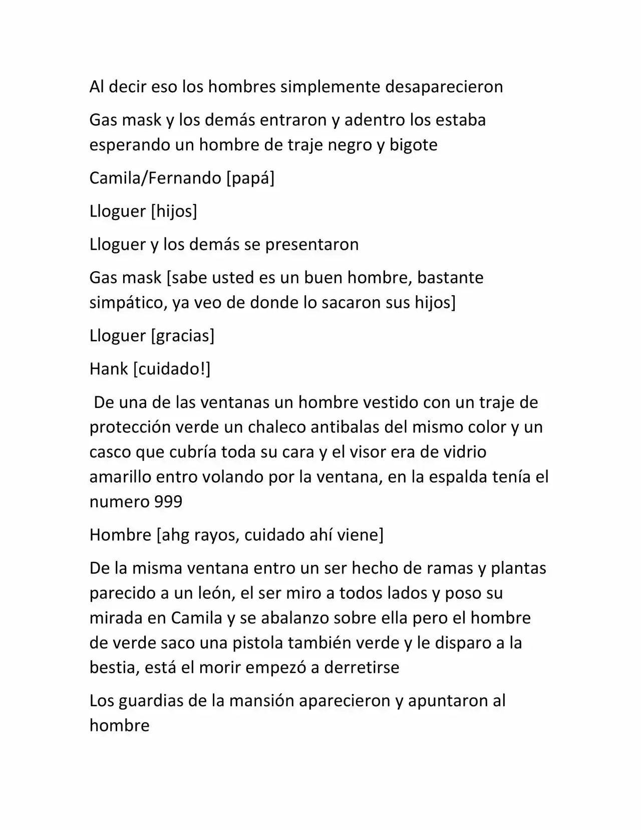 Gas Mask (Novela) - Capítulo 7 - Página 4 - LectorTMOo