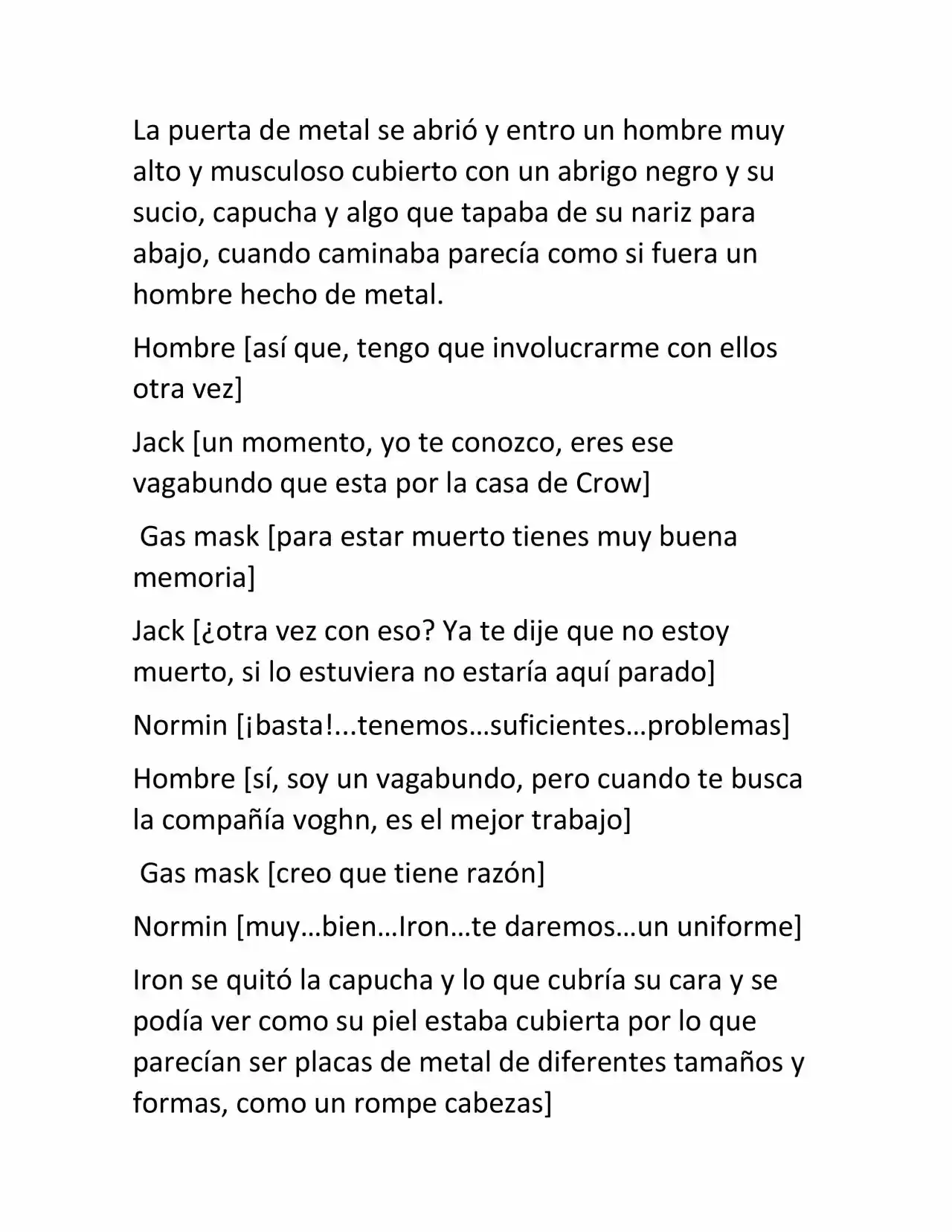 Gas Mask (Novela) - Capítulo 9 - Página 2 - LectorTMOo