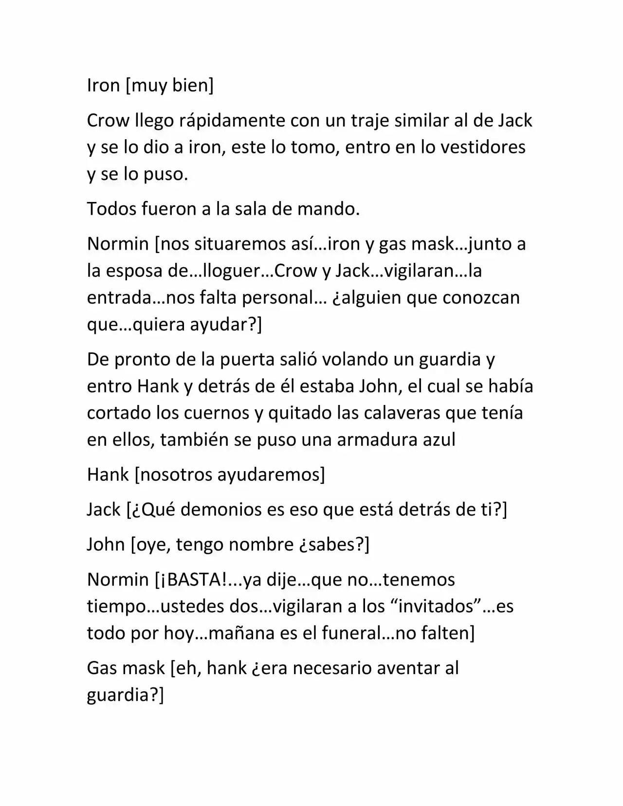 Gas Mask (Novela) - Capítulo 9 - Página 3 - LectorTMOo