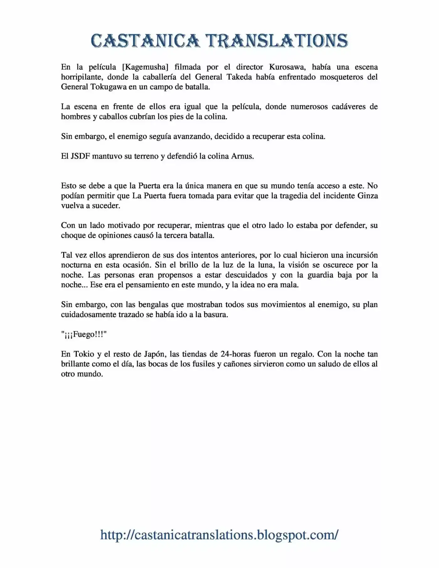 Gate: Jieitai Kanochi Nite, Kaku Tatakaeri (Novela) - Capítulo - Página 15 - LectorTMOo