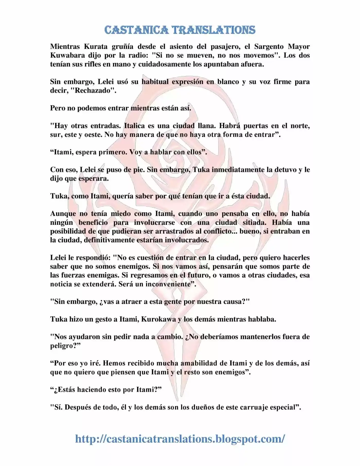 Gate: Jieitai Kanochi Nite, Kaku Tatakaeri (Novela) - Capítulo 10 - Página 5 - LectorTMOo