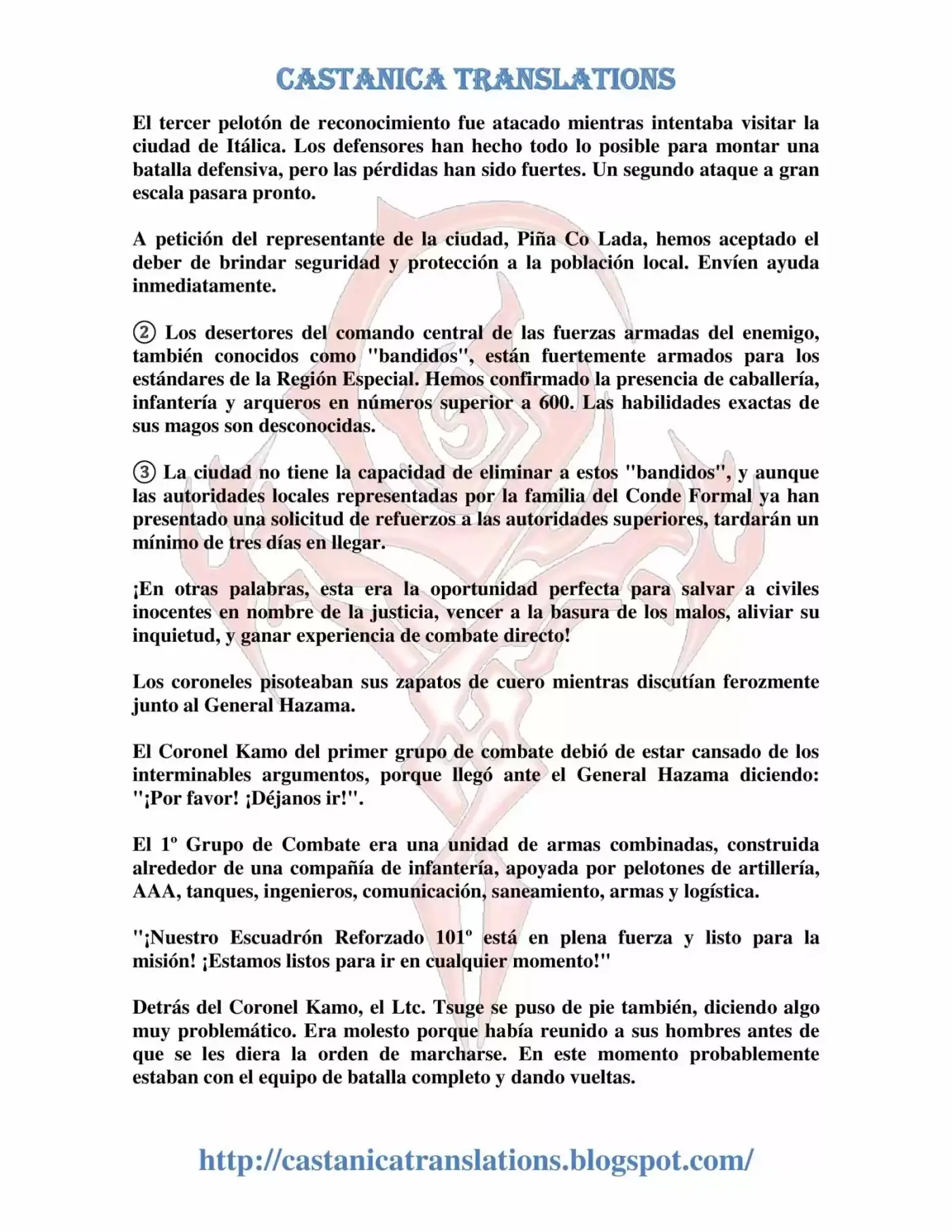 Gate: Jieitai Kanochi Nite, Kaku Tatakaeri (Novela) - Capítulo 11 - Página 5 - LectorTMOo