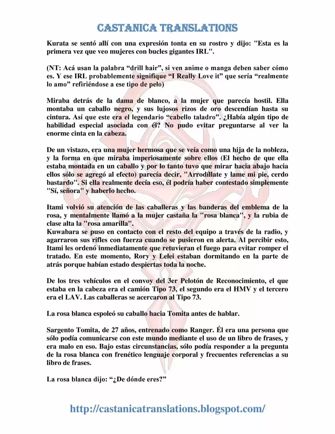 Gate: Jieitai Kanochi Nite, Kaku Tatakaeri (Novela) - Capítulo 13 - Página 11 - LectorTMOo