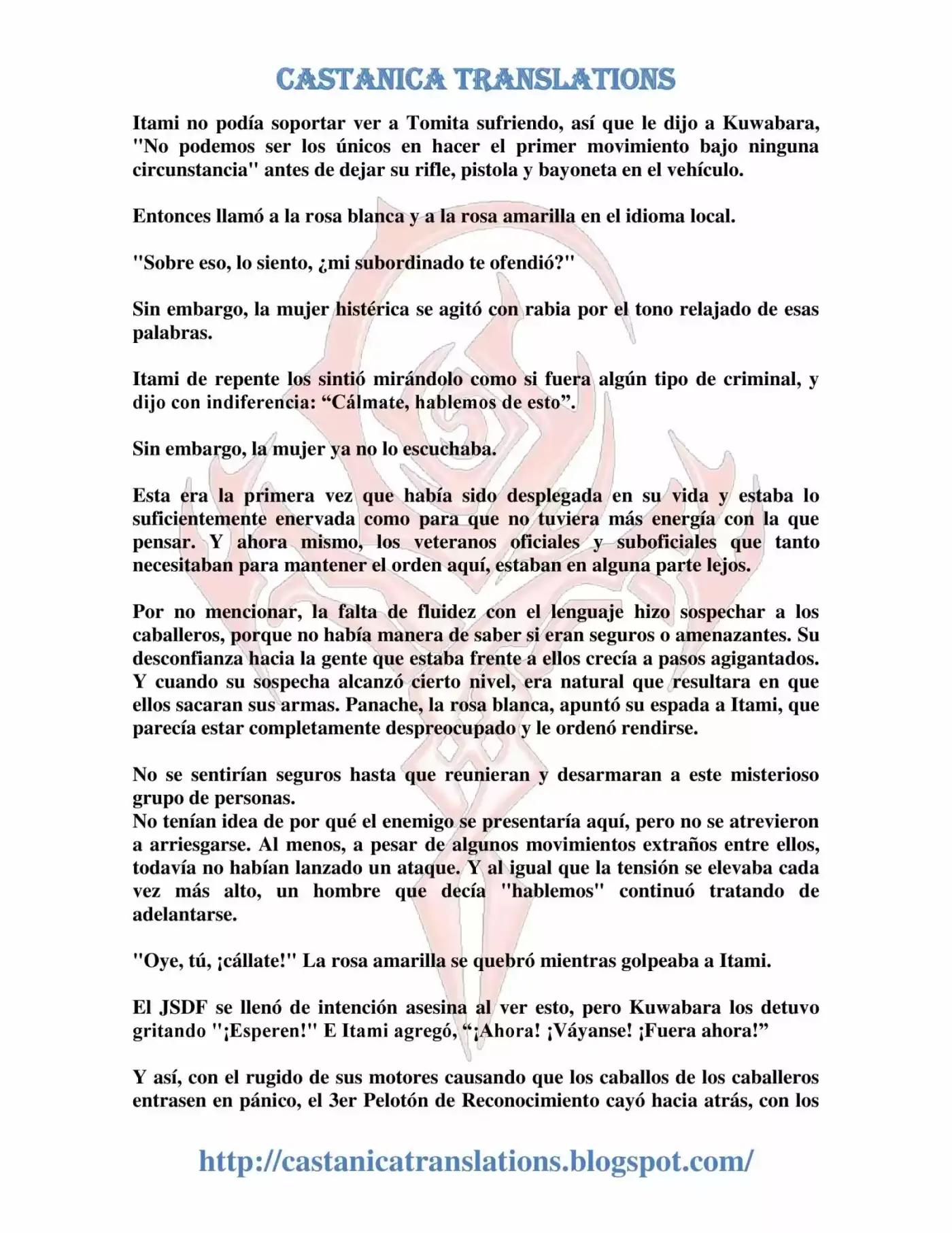 Gate: Jieitai Kanochi Nite, Kaku Tatakaeri (Novela) - Capítulo 13 - Página 13 - LectorTMOo