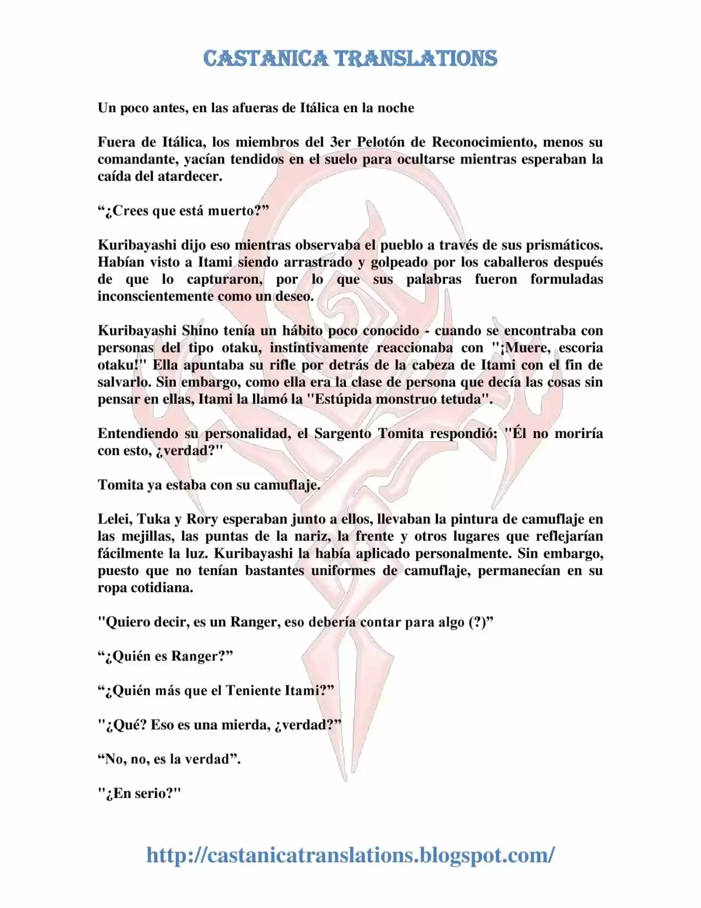 Gate: Jieitai Kanochi Nite, Kaku Tatakaeri (Novela) - Capítulo 13 - Página 18 - LectorTMOo
