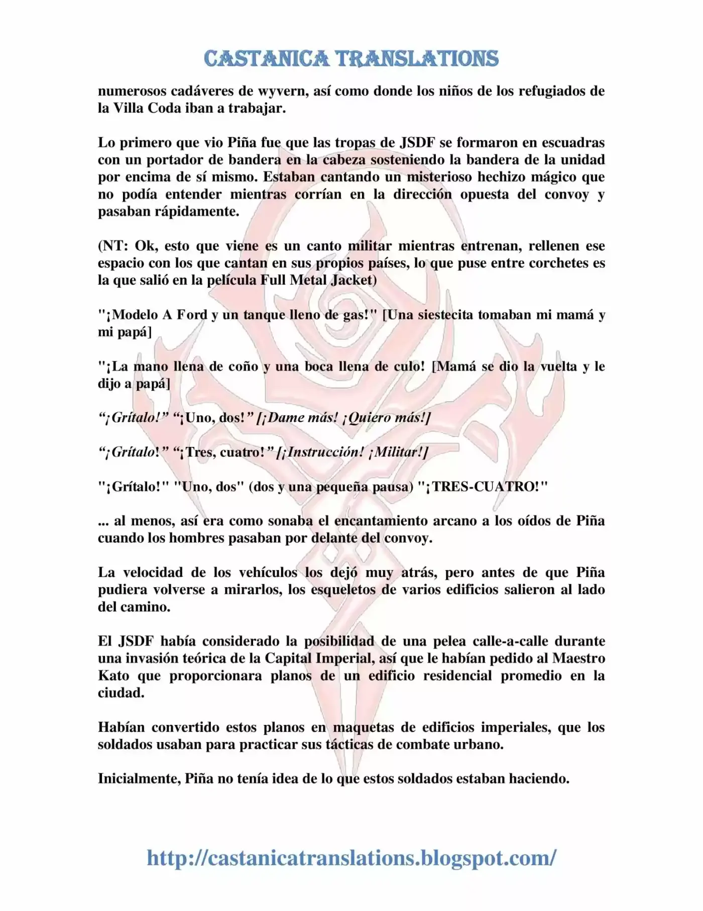 Gate: Jieitai Kanochi Nite, Kaku Tatakaeri (Novela) - Capítulo 15 - Página 6 - LectorTMOo