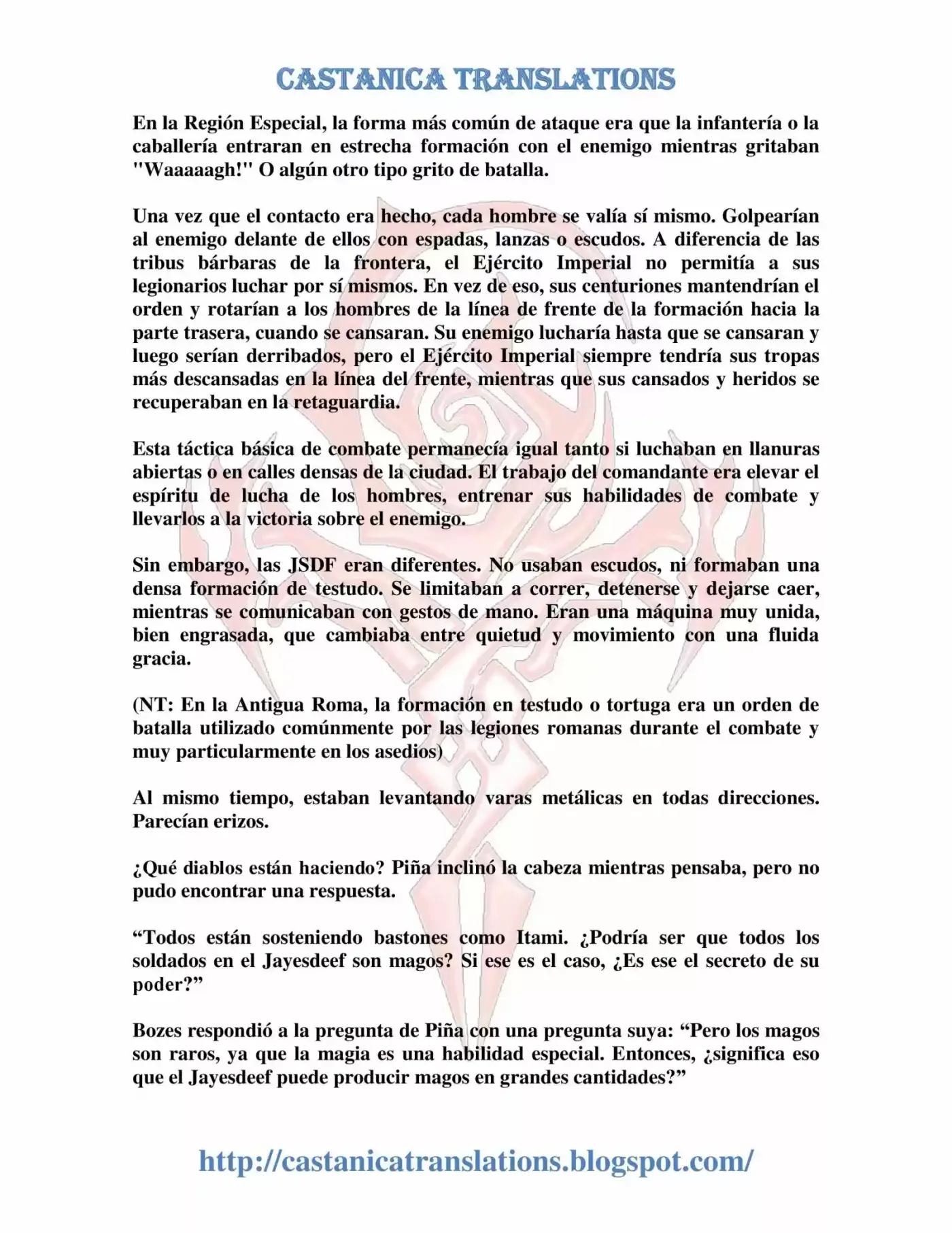 Gate: Jieitai Kanochi Nite, Kaku Tatakaeri (Novela) - Capítulo 15 - Página 7 - LectorTMOo