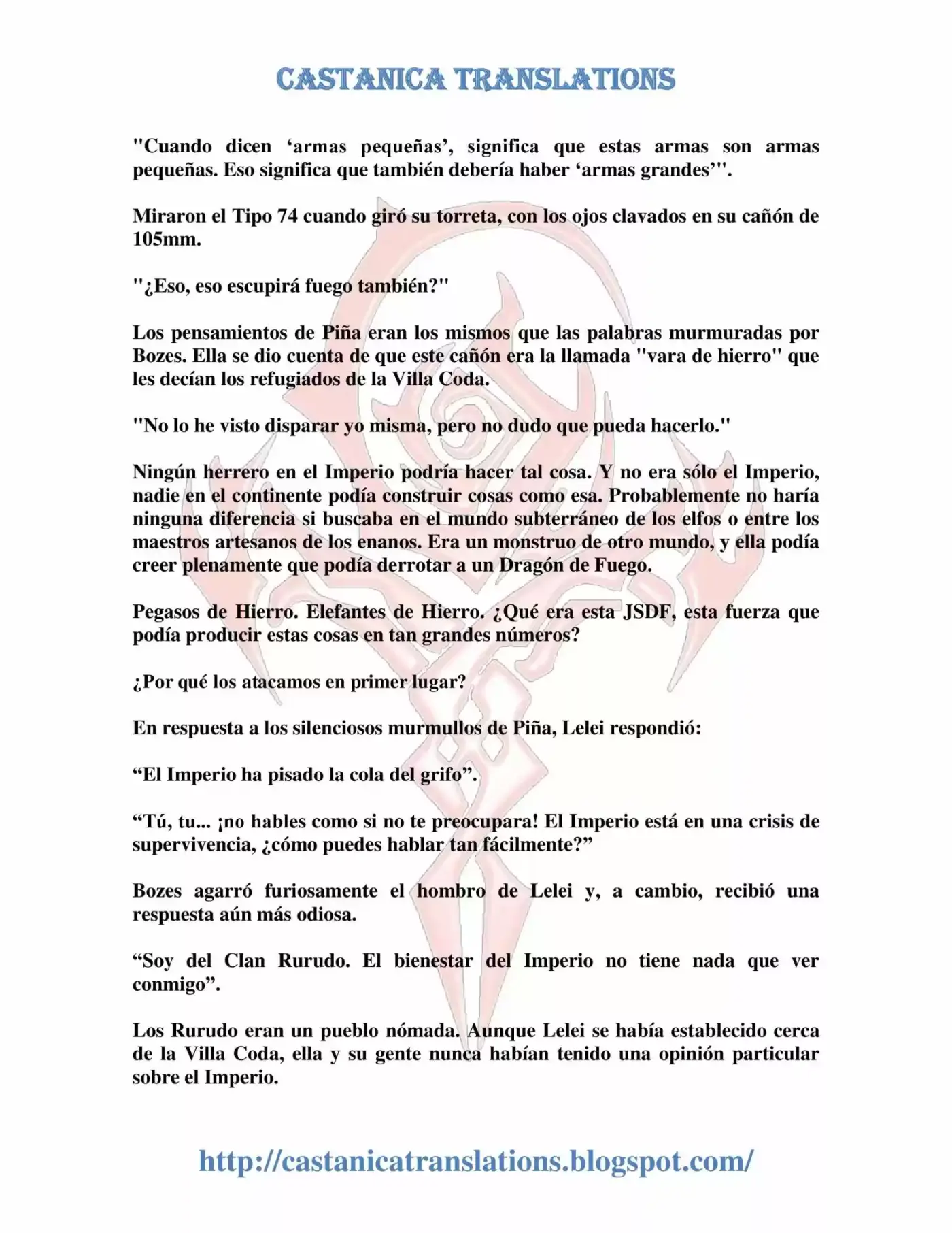 Gate: Jieitai Kanochi Nite, Kaku Tatakaeri (Novela) - Capítulo 15 - Página 10 - LectorTMOo