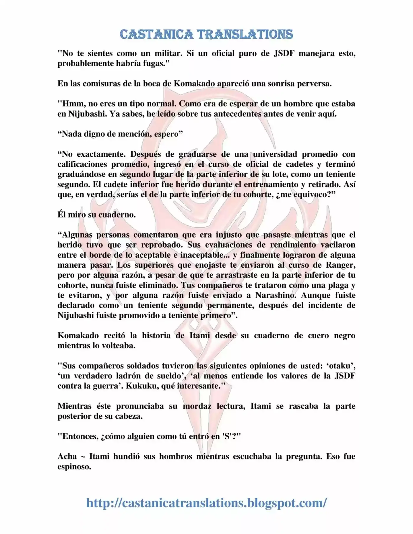 Gate: Jieitai Kanochi Nite, Kaku Tatakaeri (Novela) - Capítulo 16 - Página 5 - LectorTMOo