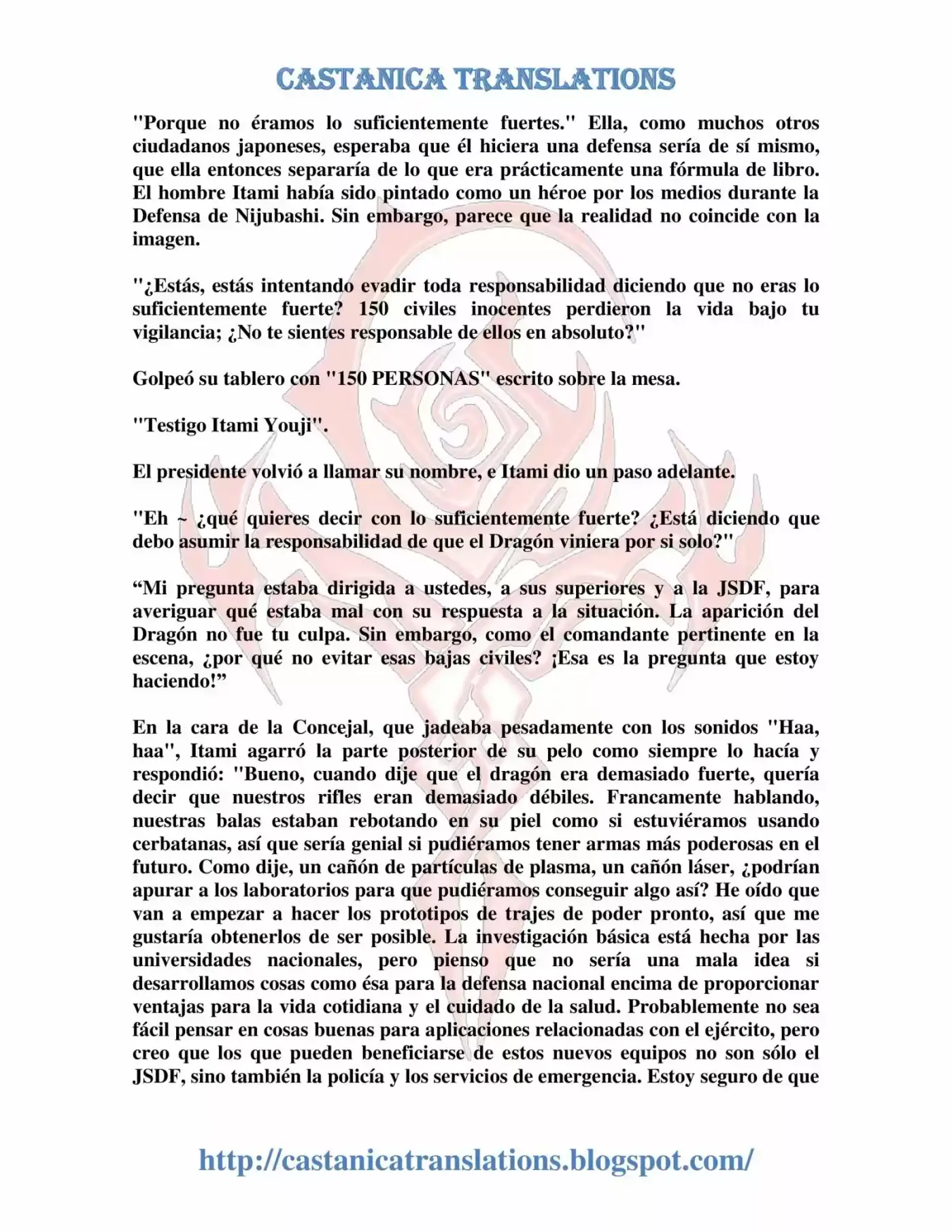 Gate: Jieitai Kanochi Nite, Kaku Tatakaeri (Novela) - Capítulo 16 - Página 18 - LectorTMOo
