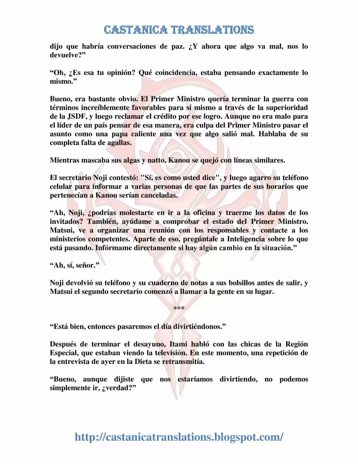 Gate: Jieitai Kanochi Nite, Kaku Tatakaeri (Novela) - Capítulo 18 - Página 15 - LectorTMOo