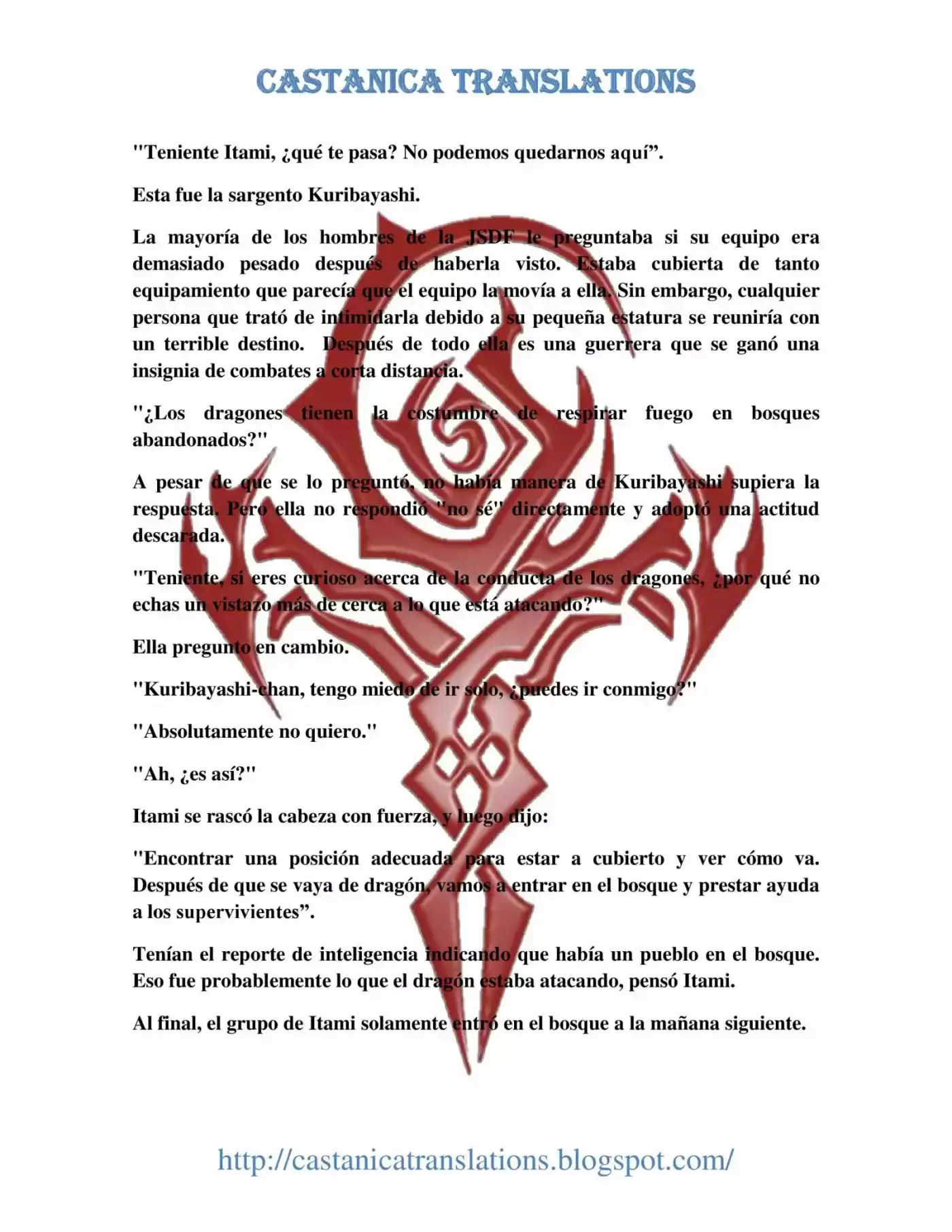 Gate: Jieitai Kanochi Nite, Kaku Tatakaeri (Novela) - Capítulo 2 - Página 7 - LectorTMOo