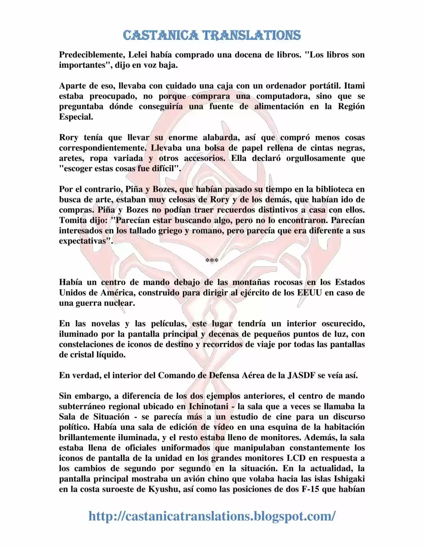 Gate: Jieitai Kanochi Nite, Kaku Tatakaeri (Novela) - Capítulo 20 - Página 7 - LectorTMOo