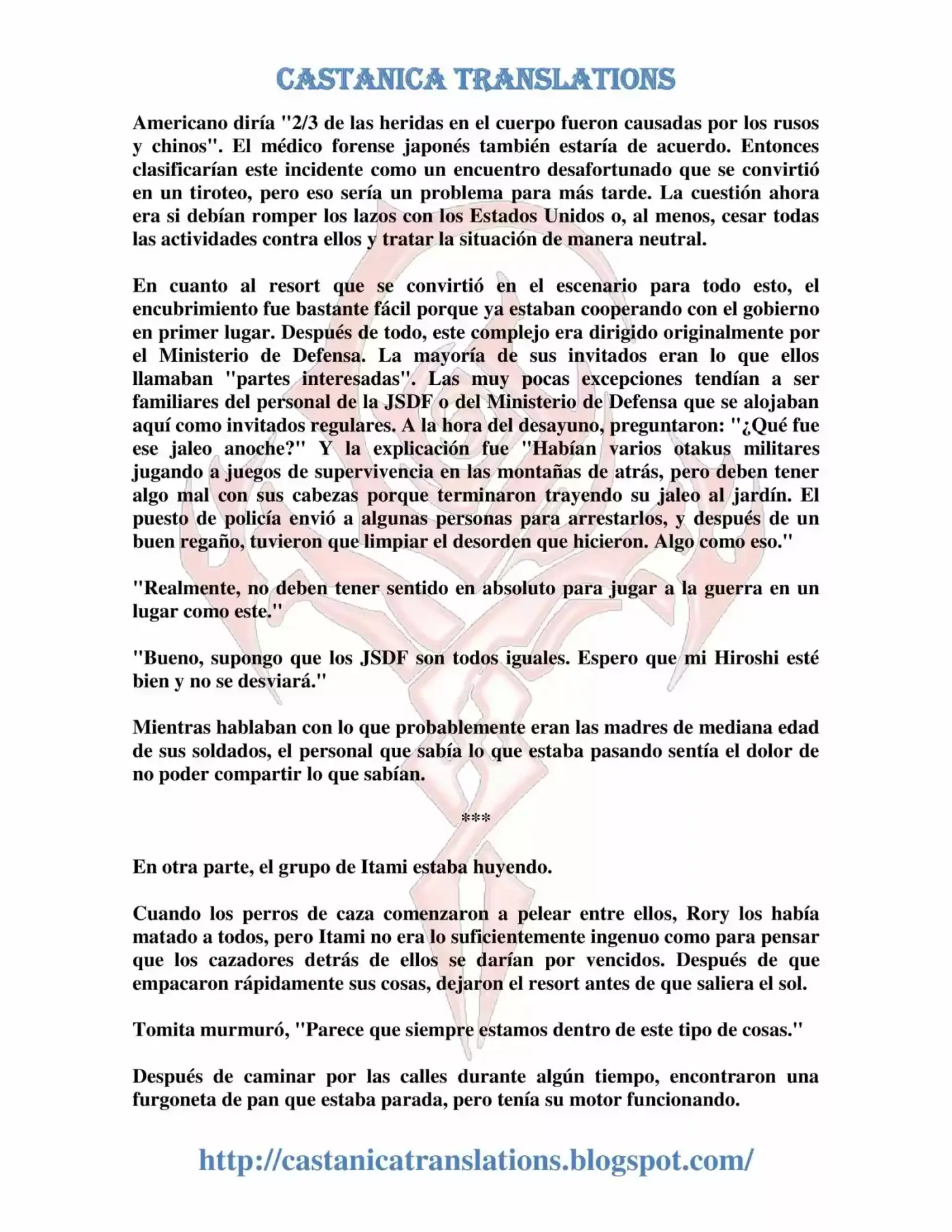 Gate: Jieitai Kanochi Nite, Kaku Tatakaeri (Novela) - Capítulo 21 - Página 11 - LectorTMOo