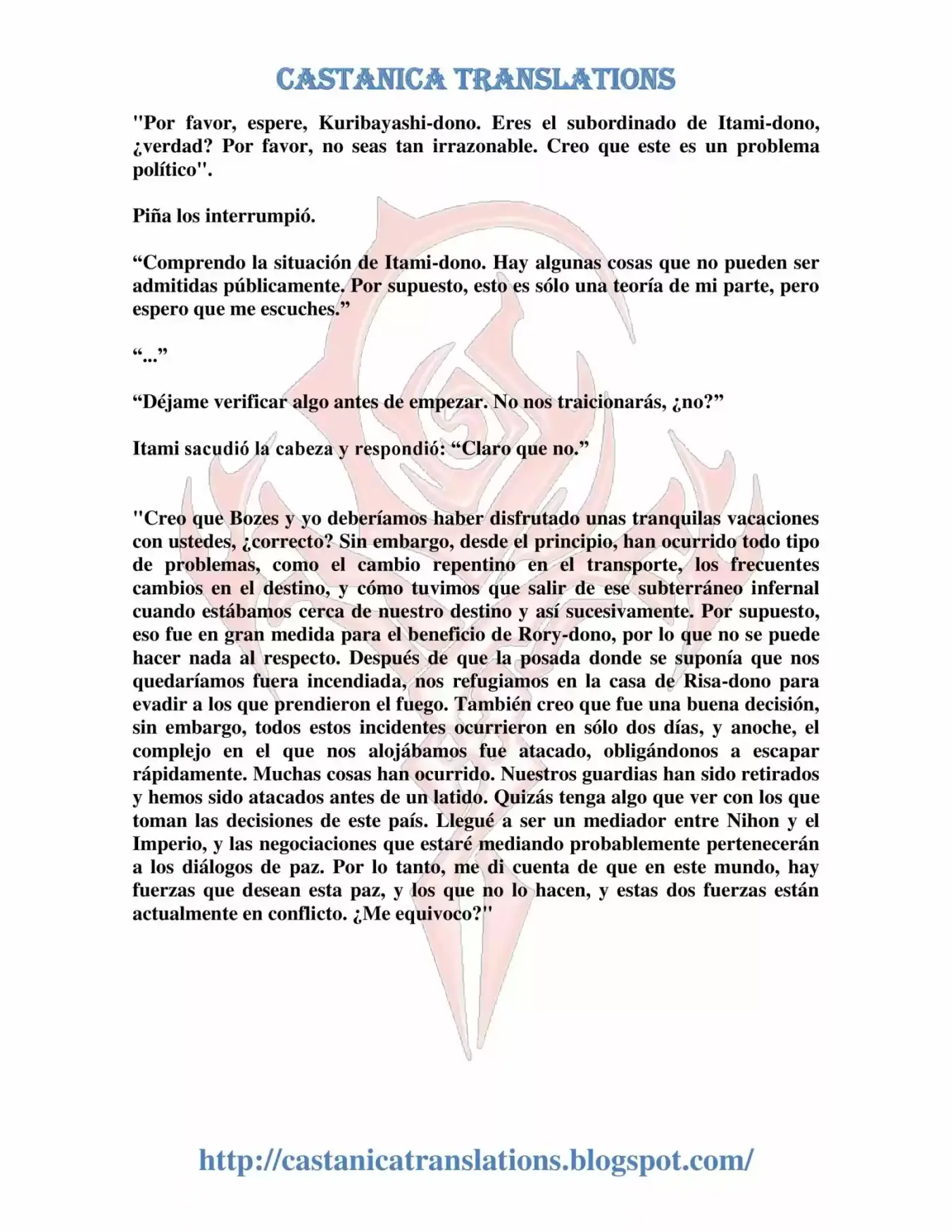 Gate: Jieitai Kanochi Nite, Kaku Tatakaeri (Novela) - Capítulo 21 - Página 15 - LectorTMOo