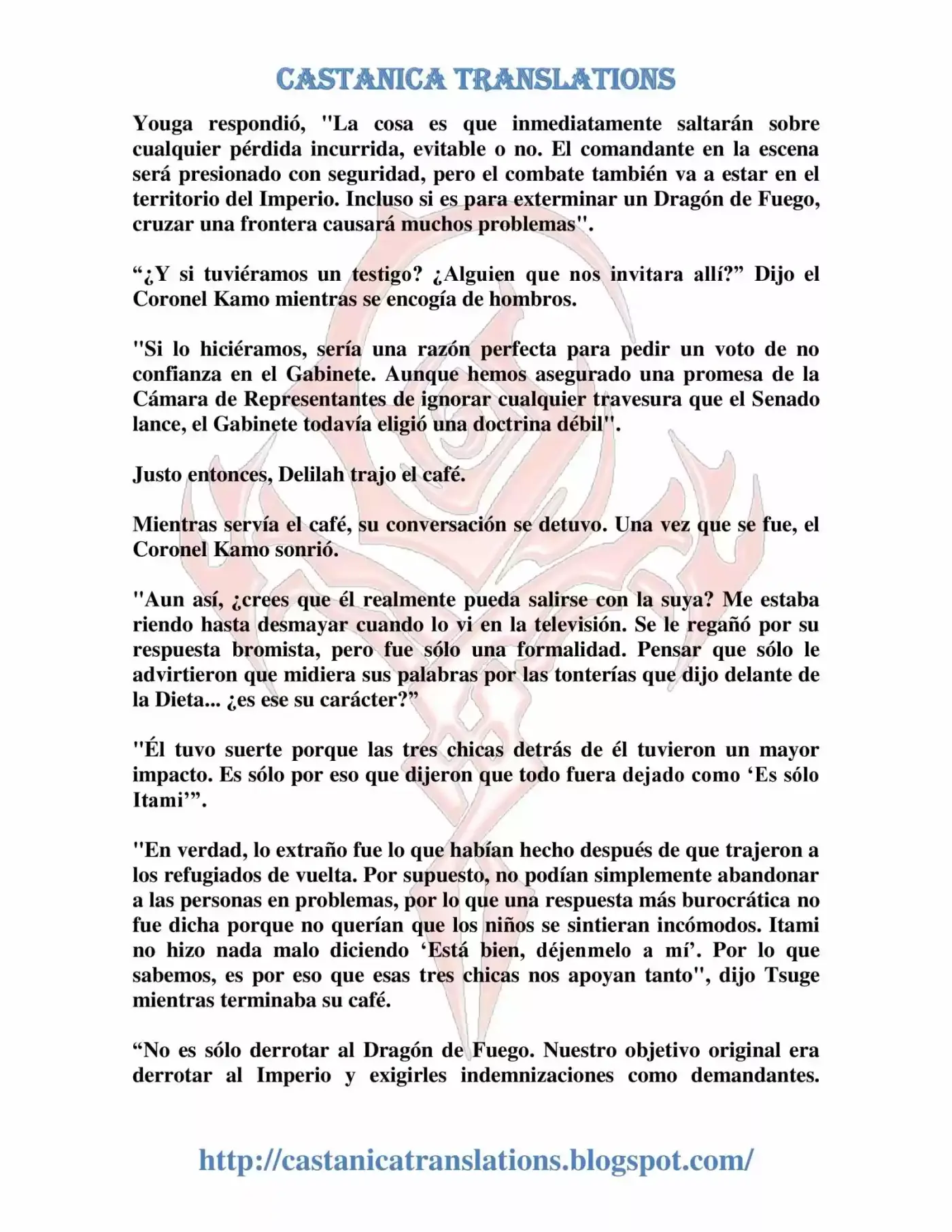 Gate: Jieitai Kanochi Nite, Kaku Tatakaeri (Novela) - Capítulo 27 - Página 12 - LectorTMOo
