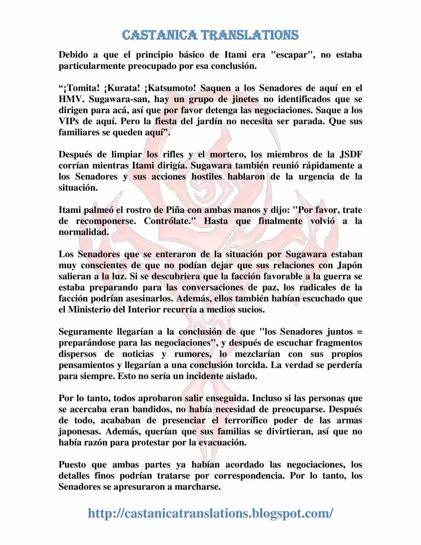 Gate: Jieitai Kanochi Nite, Kaku Tatakaeri (Novela) - Capítulo 29 - Página 6 - LectorTMOo