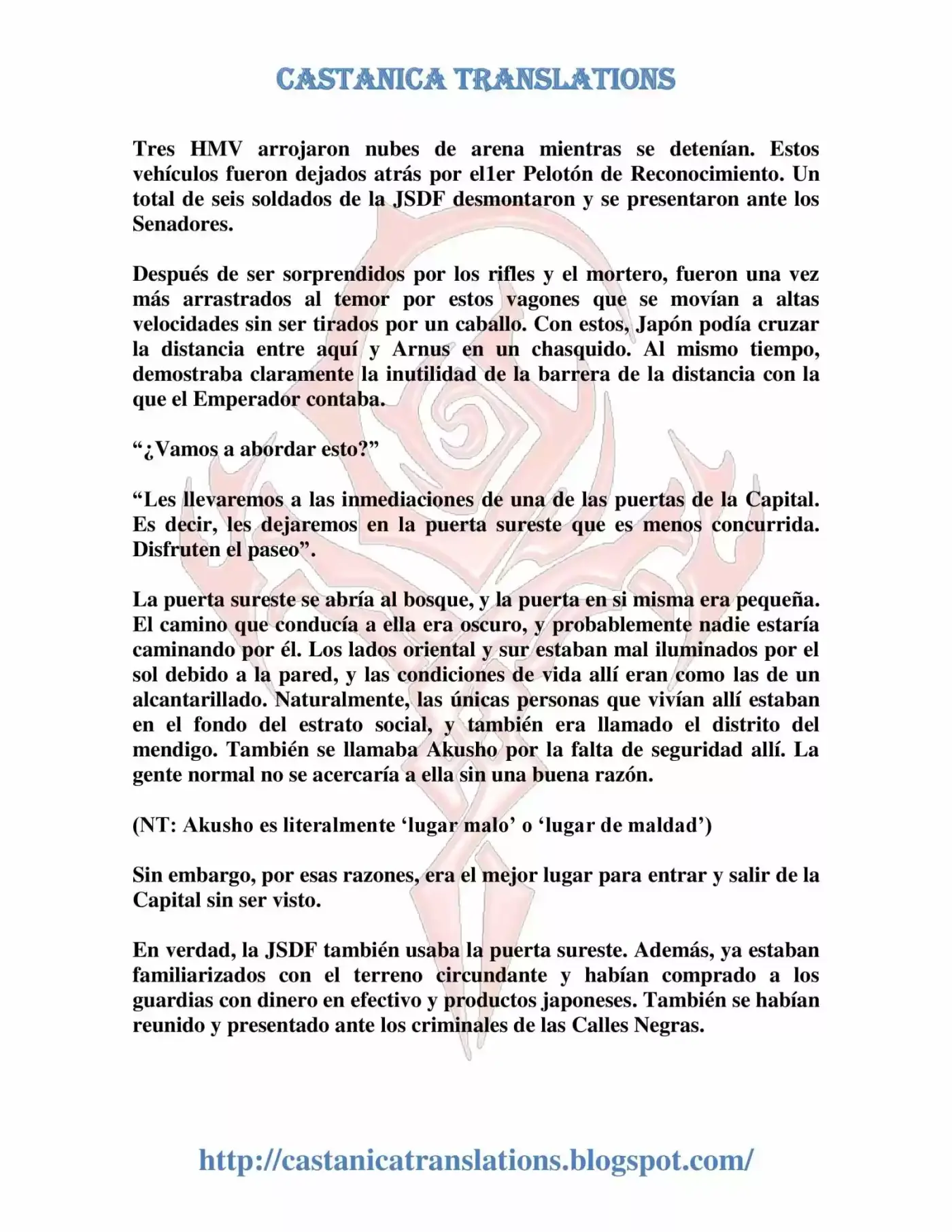 Gate: Jieitai Kanochi Nite, Kaku Tatakaeri (Novela) - Capítulo 29 - Página 7 - LectorTMOo