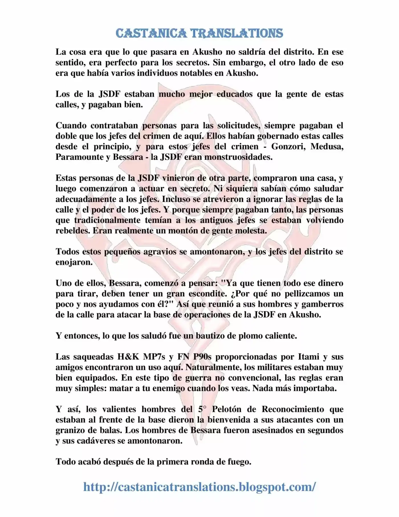Gate: Jieitai Kanochi Nite, Kaku Tatakaeri (Novela) - Capítulo 30 - Página 5 - LectorTMOo