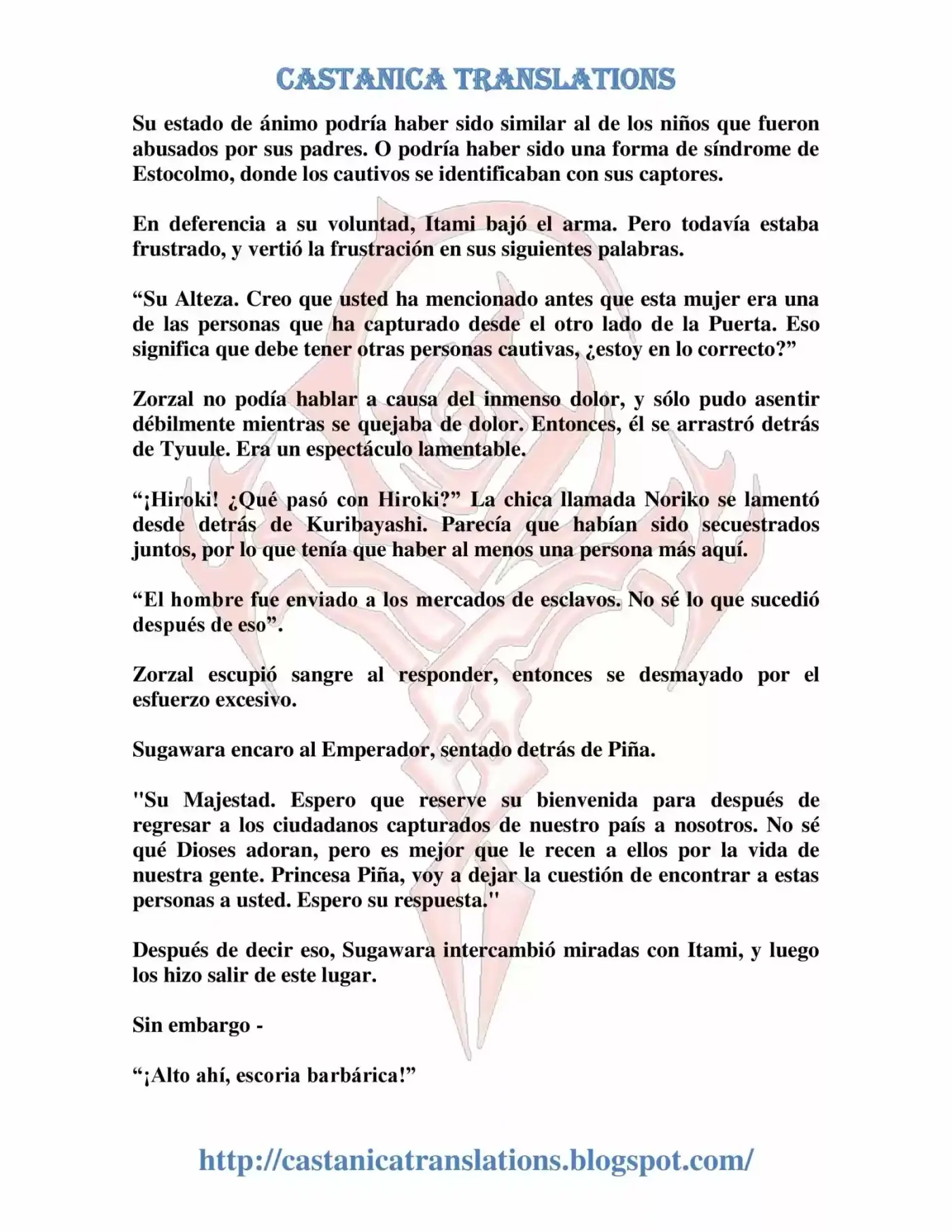 Gate: Jieitai Kanochi Nite, Kaku Tatakaeri (Novela) - Capítulo 30 - Página 38 - LectorTMOo
