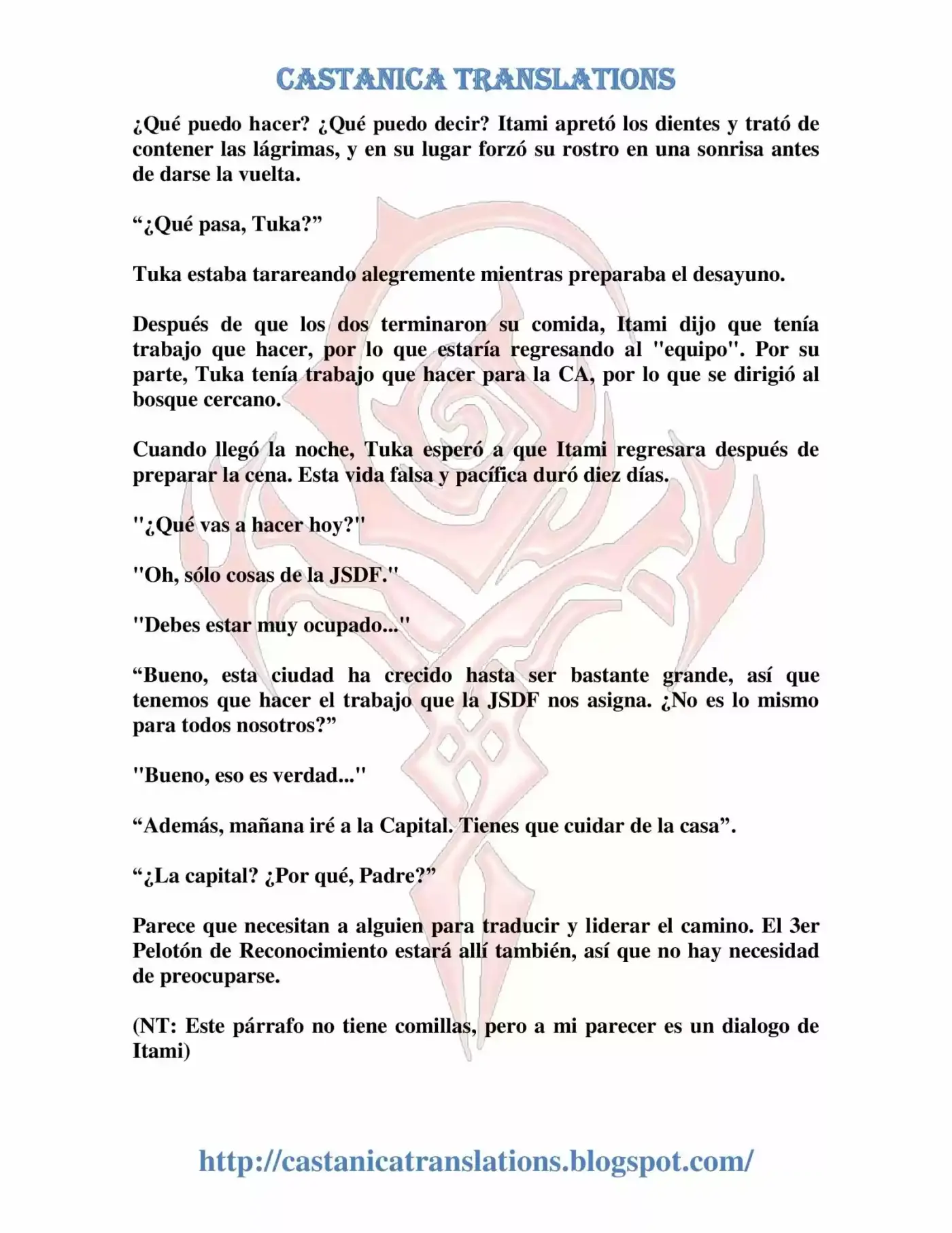 Gate: Jieitai Kanochi Nite, Kaku Tatakaeri (Novela) - Capítulo 33 - Página 4 - LectorTMOo