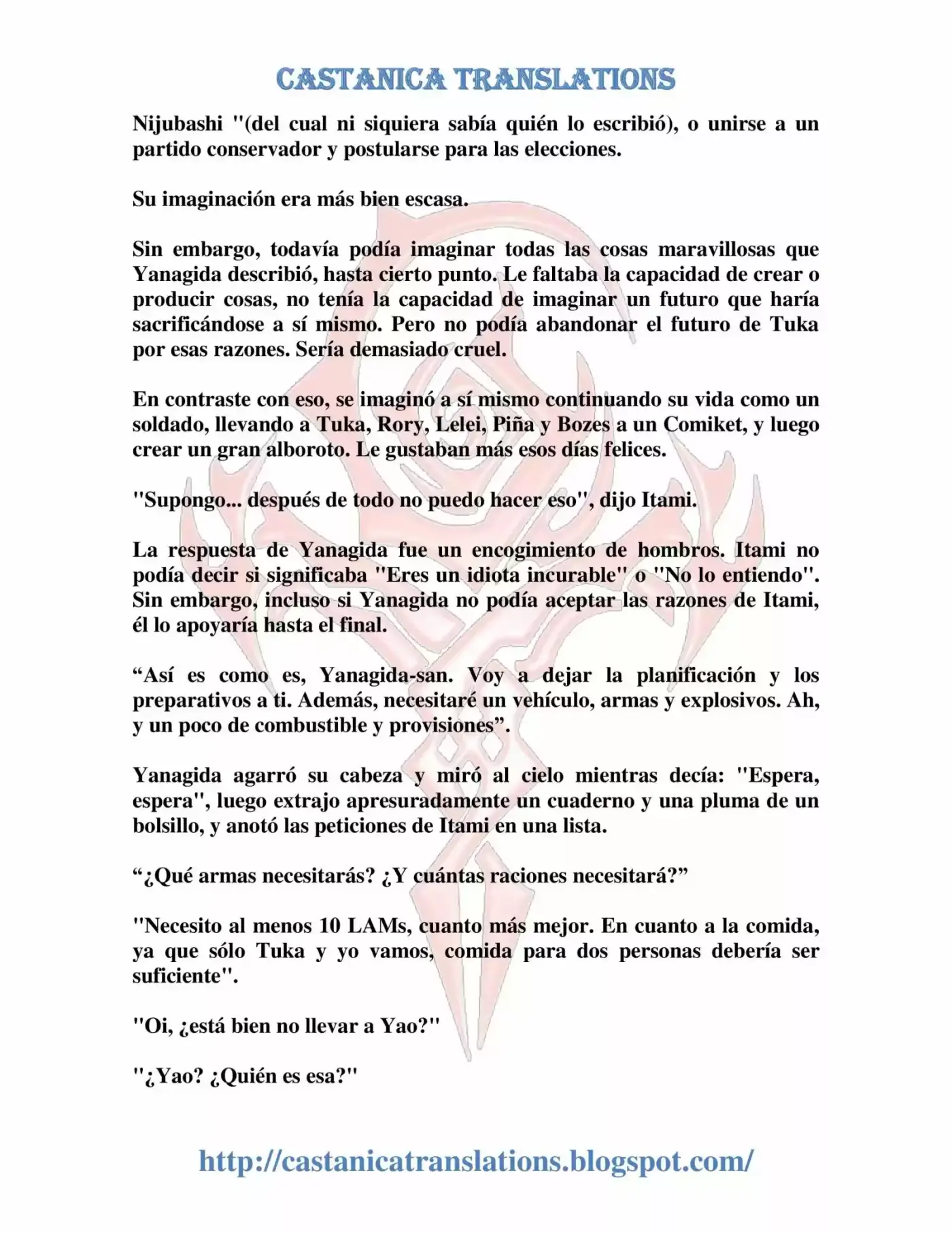 Gate: Jieitai Kanochi Nite, Kaku Tatakaeri (Novela) - Capítulo 34 - Página 8 - LectorTMOo