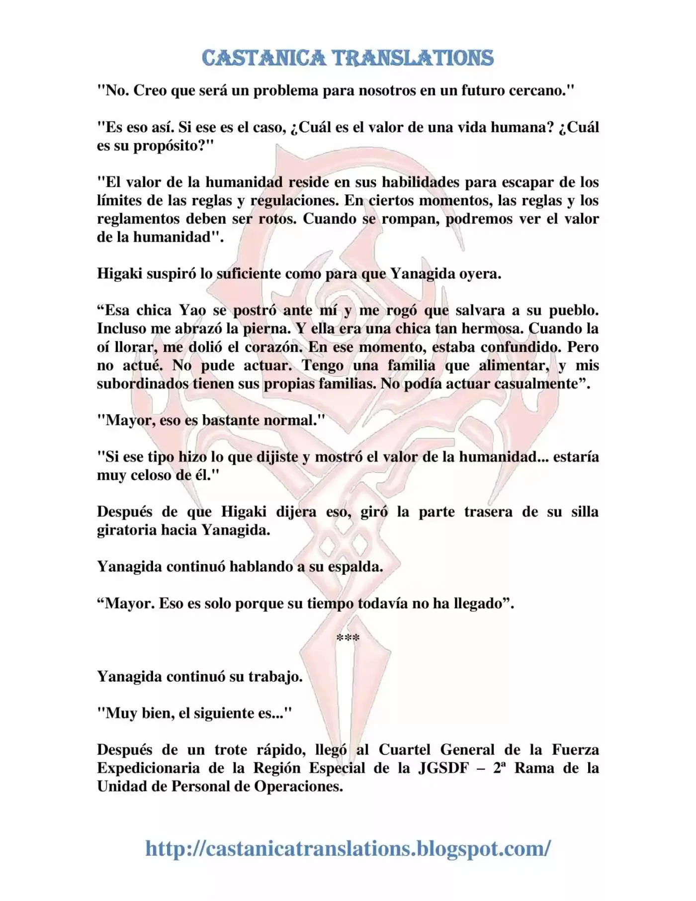Gate: Jieitai Kanochi Nite, Kaku Tatakaeri (Novela) - Capítulo 35 - Página 10 - LectorTMOo