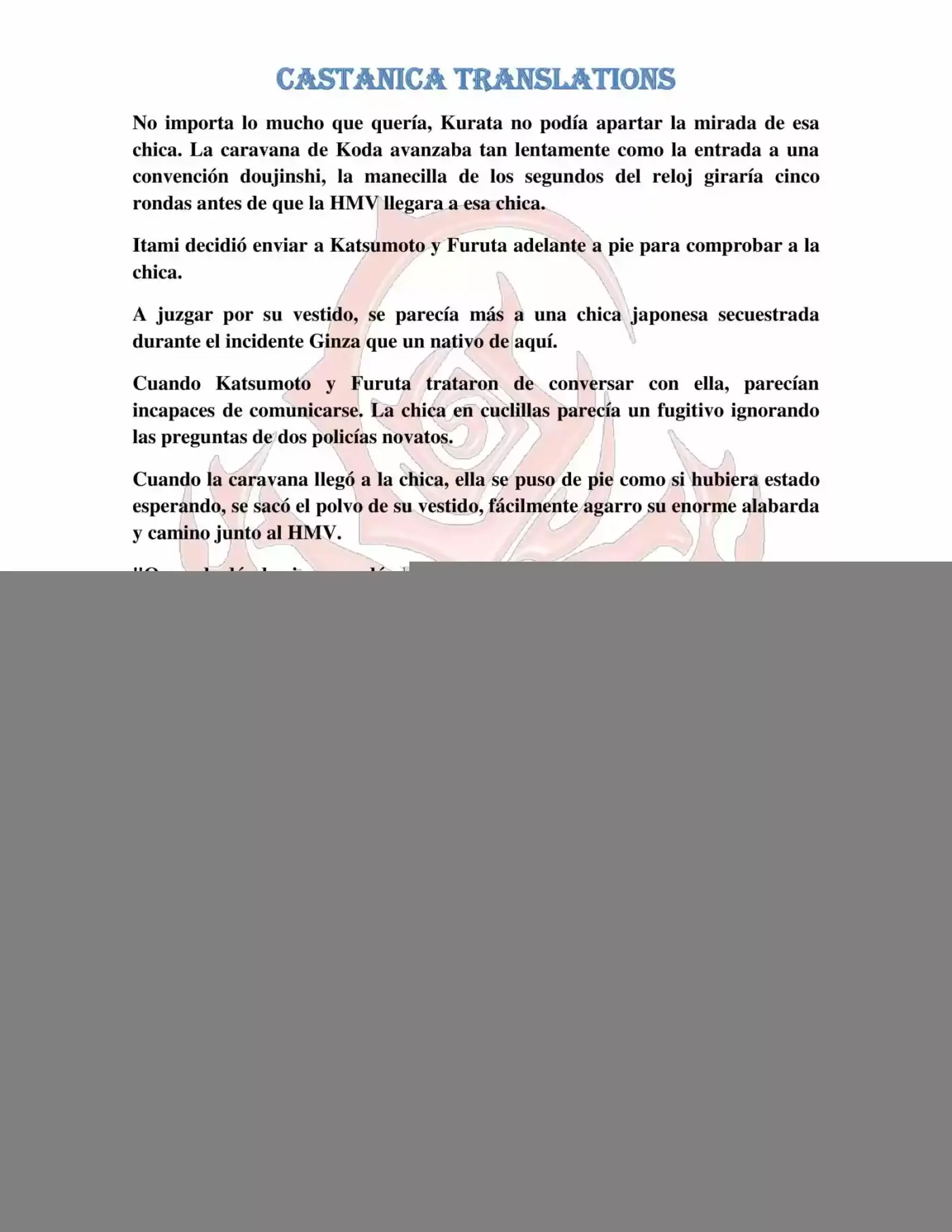 Gate: Jieitai Kanochi Nite, Kaku Tatakaeri (Novela) - Capítulo 4 - Página 11 - LectorTMOo