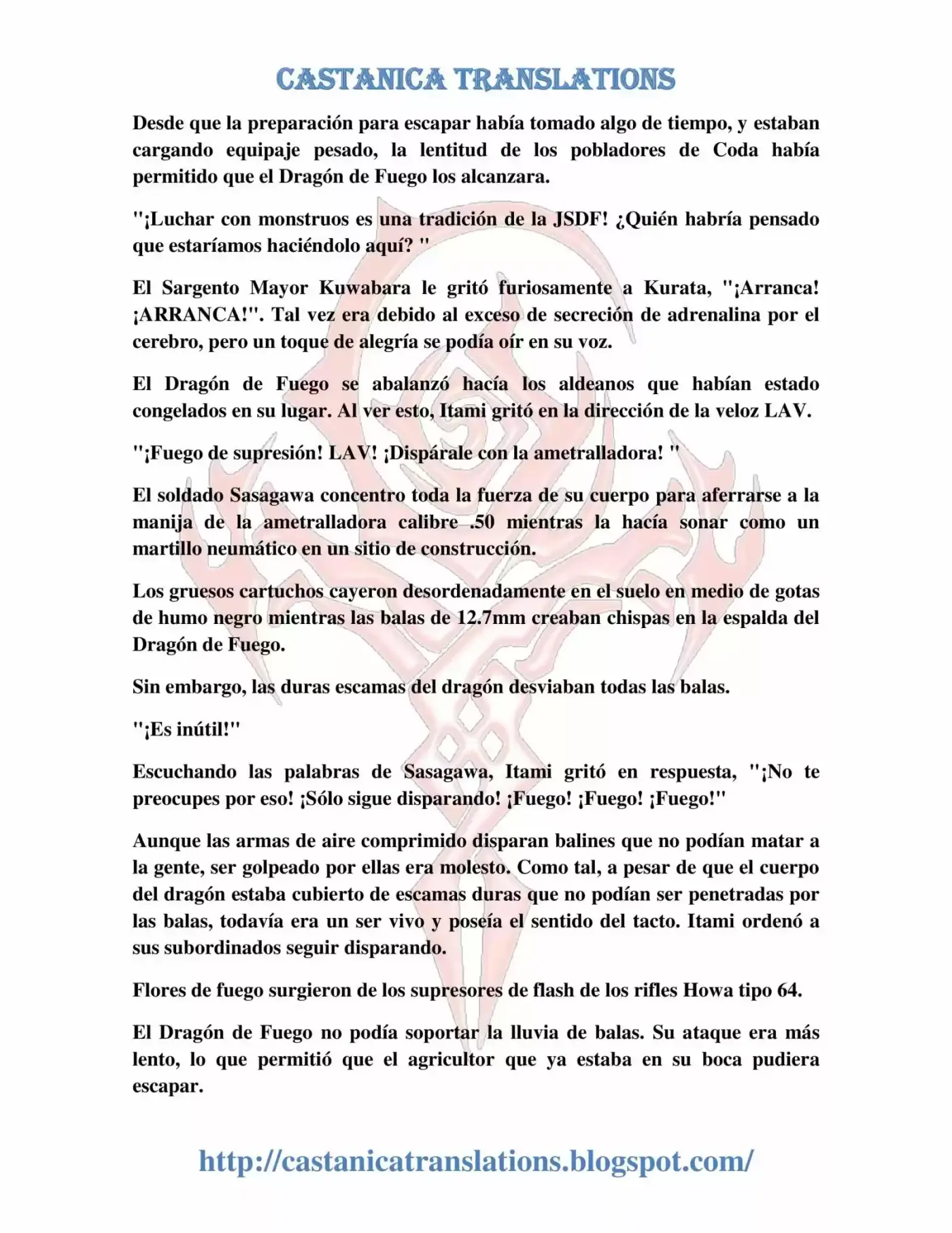 Gate: Jieitai Kanochi Nite, Kaku Tatakaeri (Novela) - Capítulo 5 - Página 5 - LectorTMOo