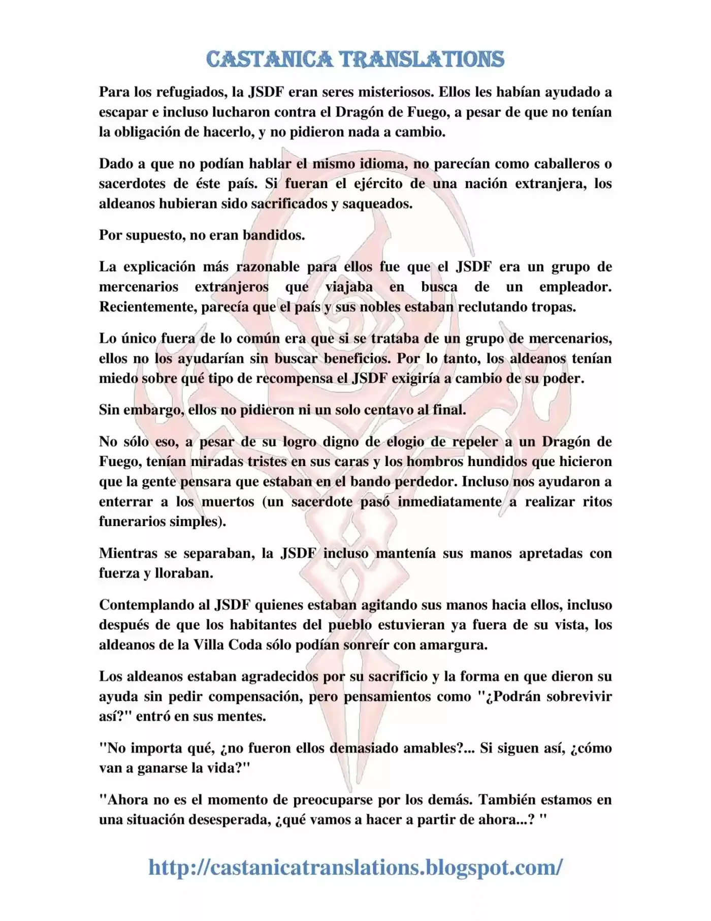 Gate: Jieitai Kanochi Nite, Kaku Tatakaeri (Novela) - Capítulo 5 - Página 10 - LectorTMOo